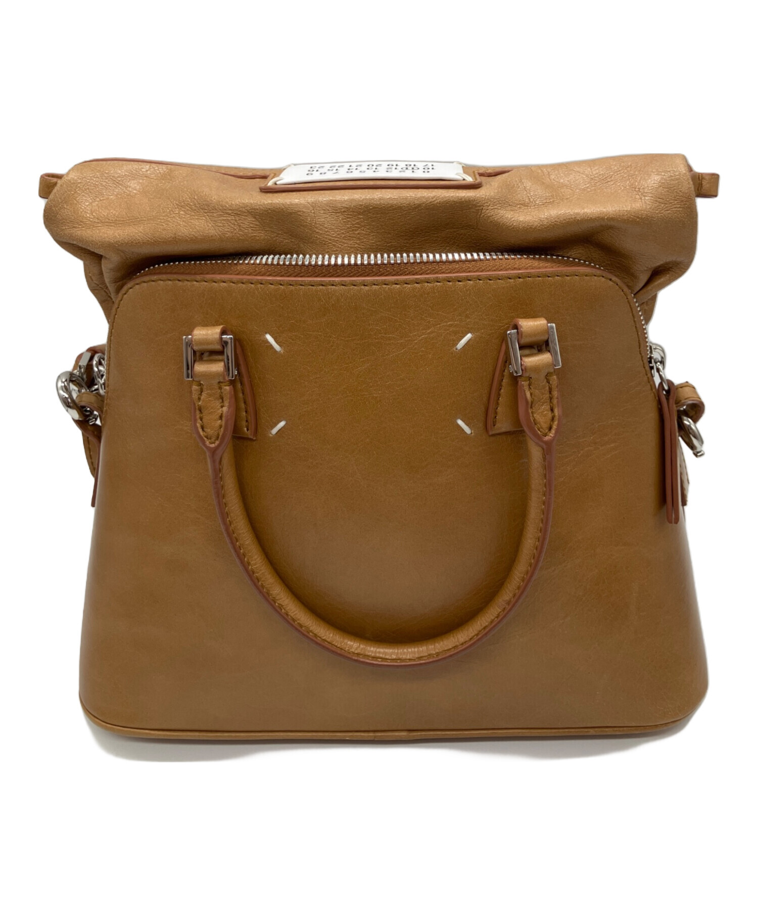 Maison Margiela メゾンマルジェラ ショルダーバッグ - 茶 【古着】【中古】 Maison Margiela メゾンマルジェラ ショルダーバッグ - 茶 【古着
