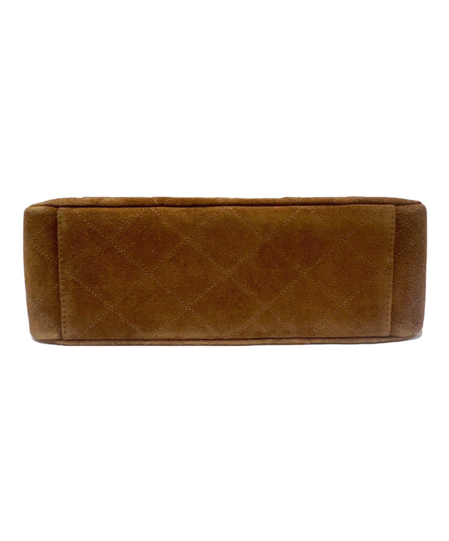 中古・古着通販】CHANEL (シャネル) スウェードチェーンショルダー 