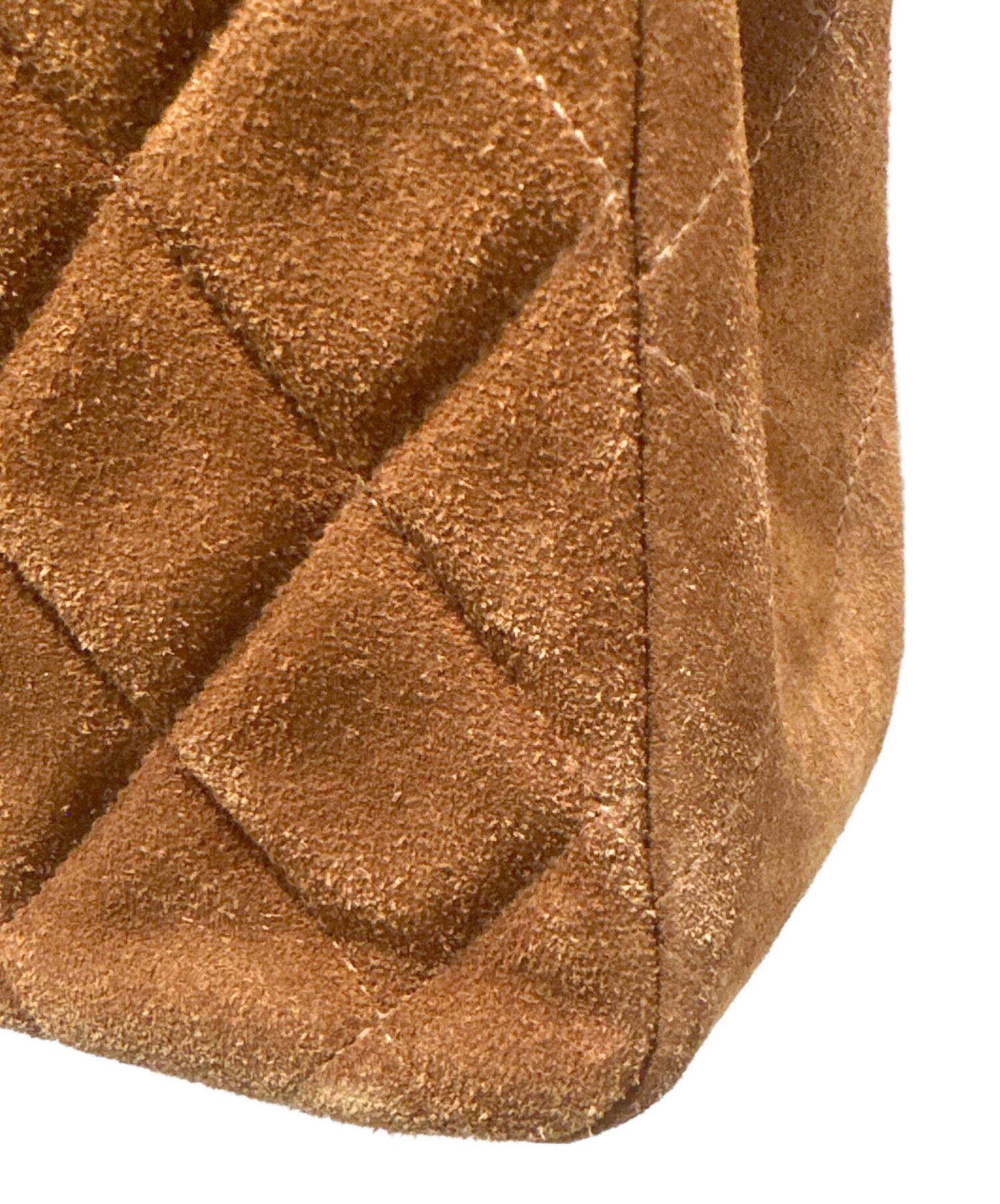 中古・古着通販】CHANEL (シャネル) スウェードチェーンショルダー