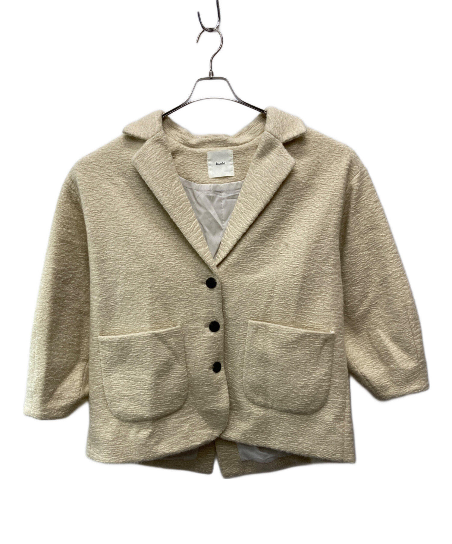 EAPHI エフィSOFT WOOL TAILOR COAT Eaphi SOFT WOOL TAILOR COAT 
