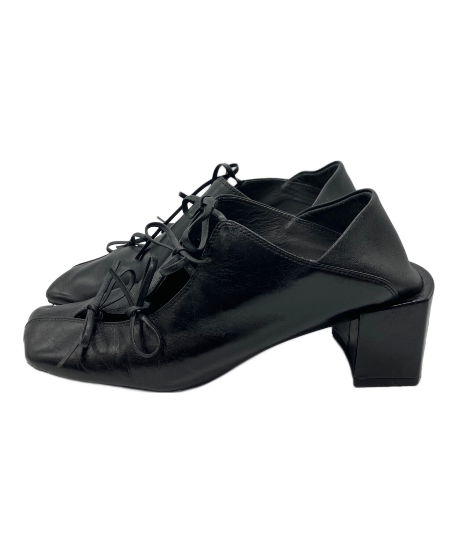 中古・古着通販】UNTISHOLD (アンチショルド) Rinaシューズ ブラック