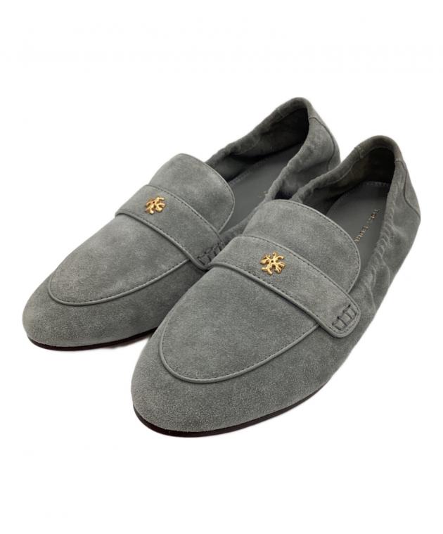 TORY BURCH グレー ローファー 中古・古着通販】TORY BURCH (トリーバーチ) バレエ ローファー グレー