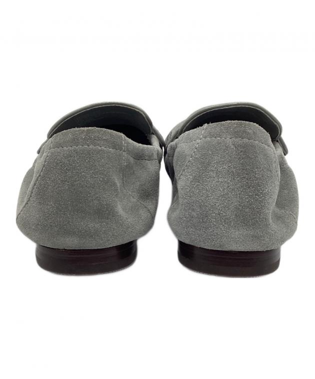 中古・古着通販】TORY BURCH (トリーバーチ) バレエ ローファー グレー