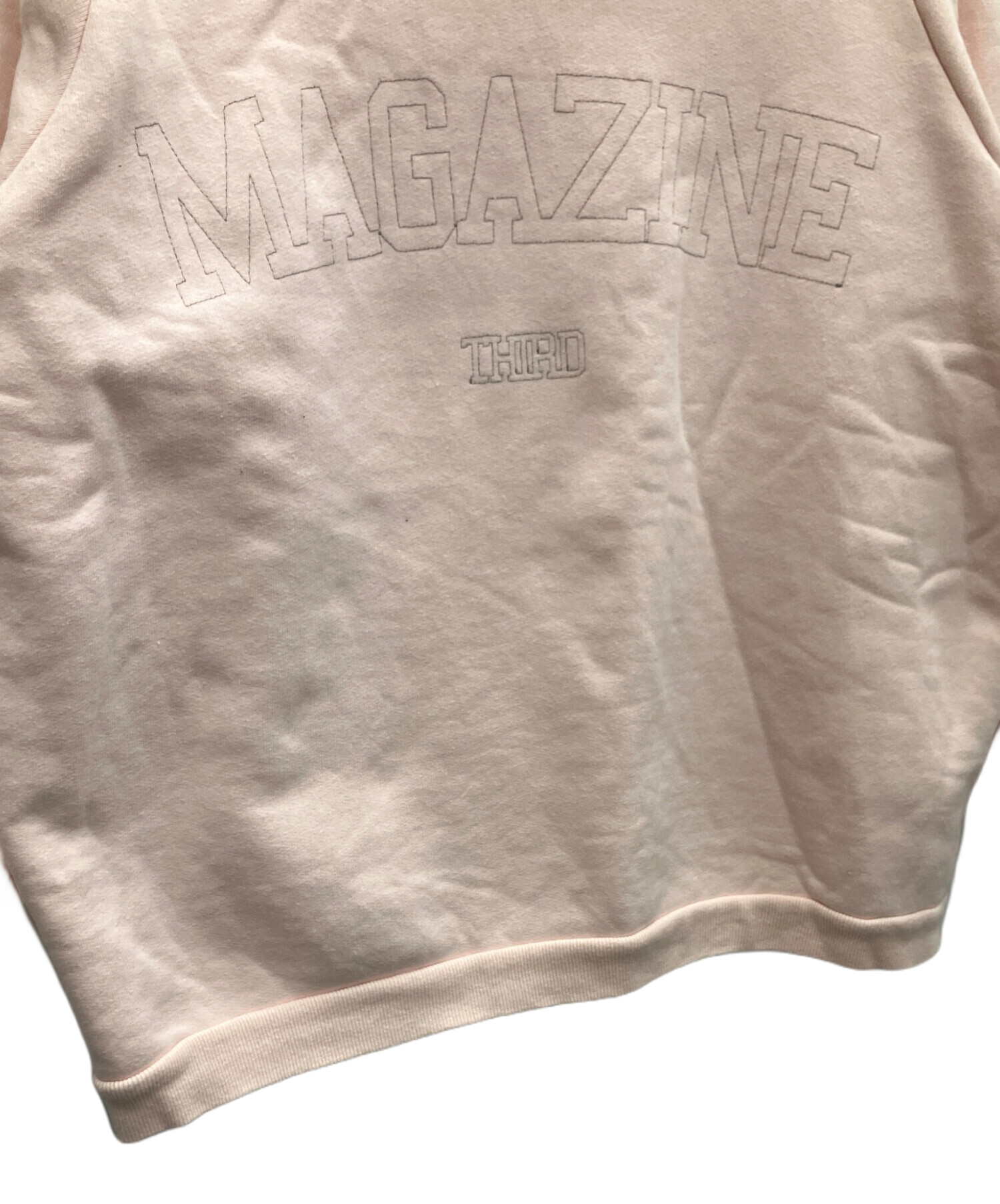 中古・古着通販】THIRD MAGAZINE (サードマガジン) ビッグロゴ刺繍