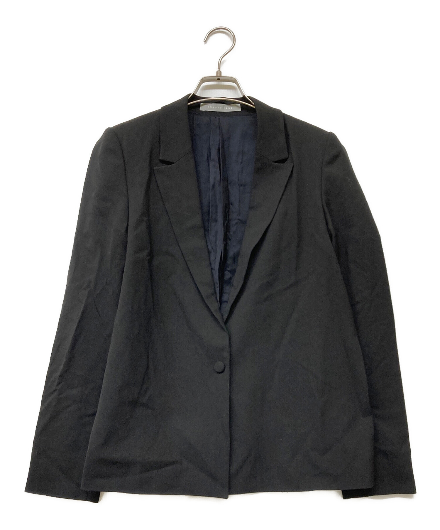 theory luxe ブラック テーラードジャケット　36サイズ 中古・古着通販】theory luxe (セオリーリュクス) テーラード