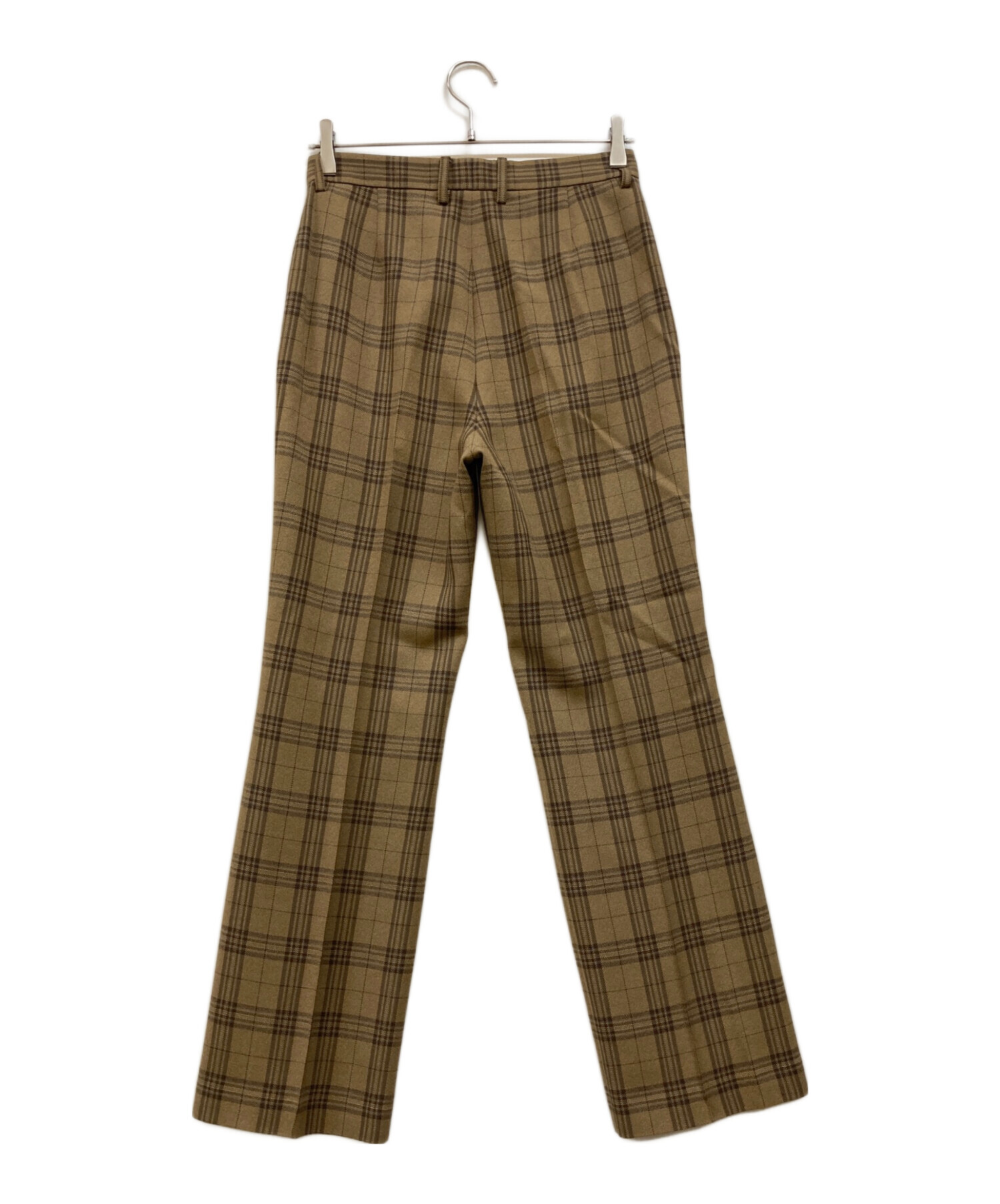 中古・古着通販】AURALEE (オーラリー) WOOL SERGE CHECK SLACKS