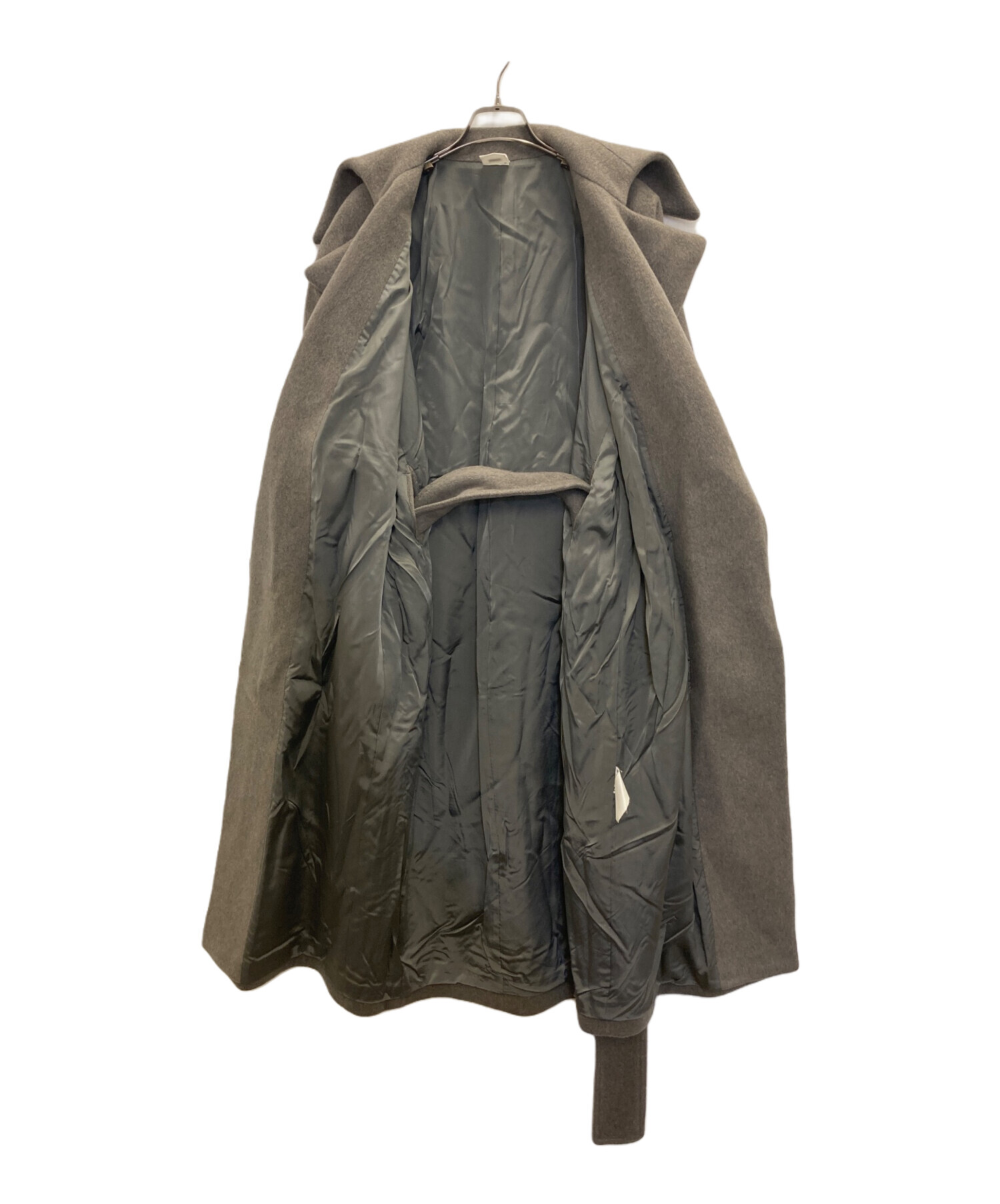 中古・古着通販】ELIN (エリン) ガウンコート グレー サイズ:38 
