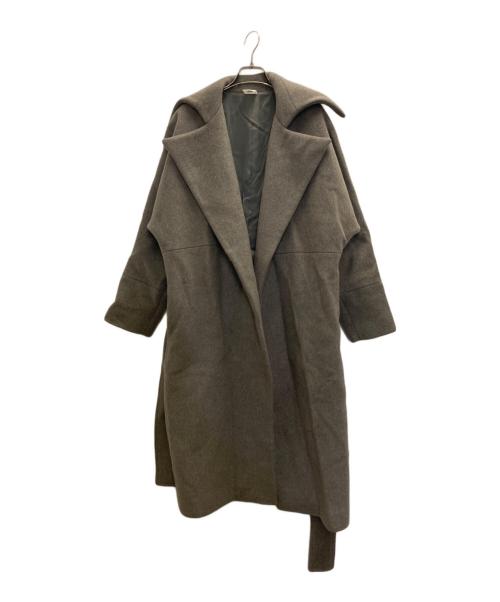 中古・古着通販】ELIN (エリン) ガウンコート グレー サイズ:38 