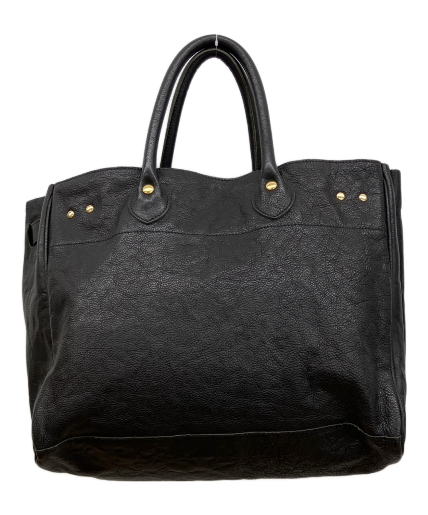 【新品】 sita parantica トートバッグ 本革　レザー 黒 中古・古着通販】SITA PARANTICA (シータパランティカ) レザートート