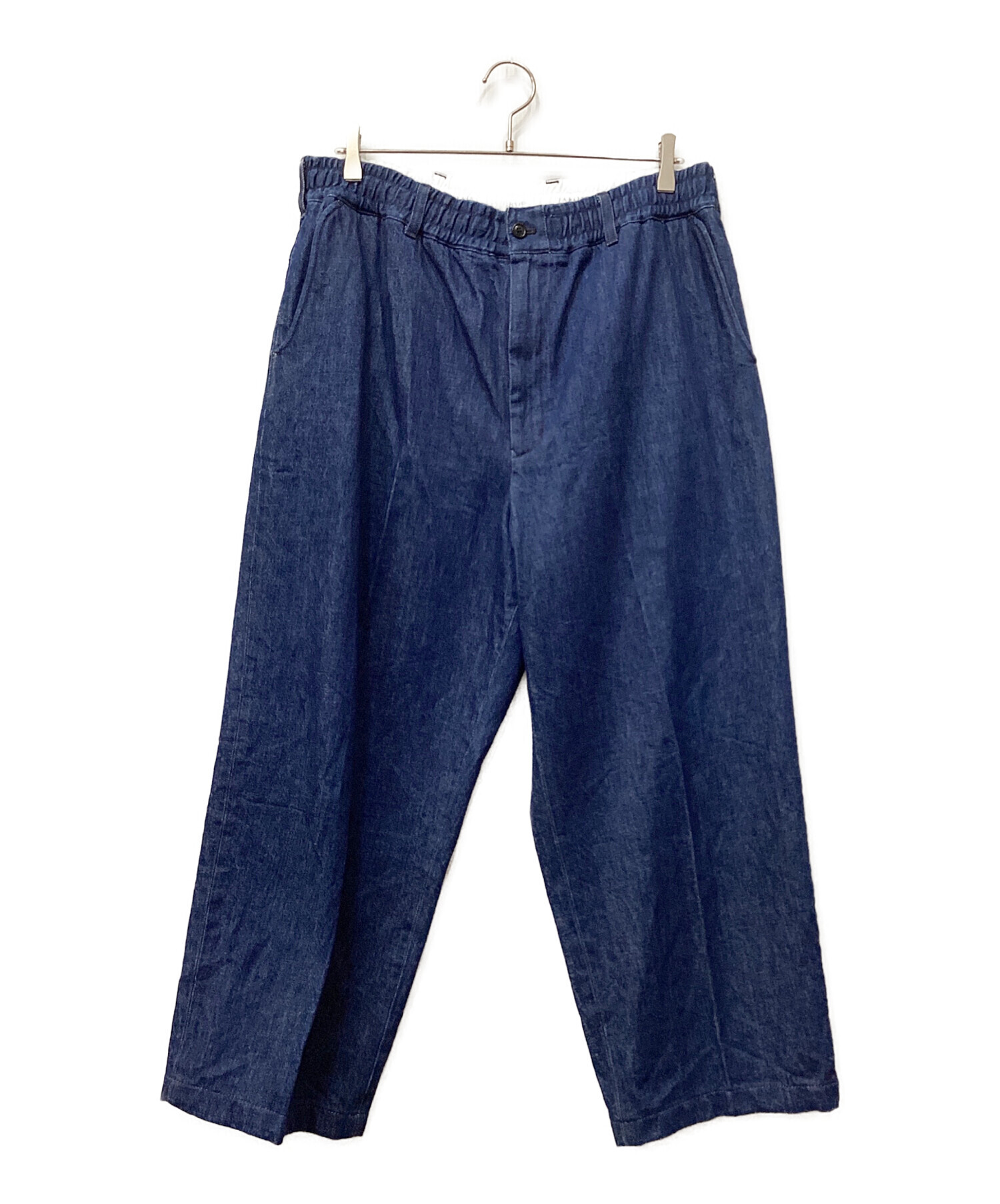 中古・古着通販】FARAH (ファーラー) Easy Wide Tapered Pants ブルー