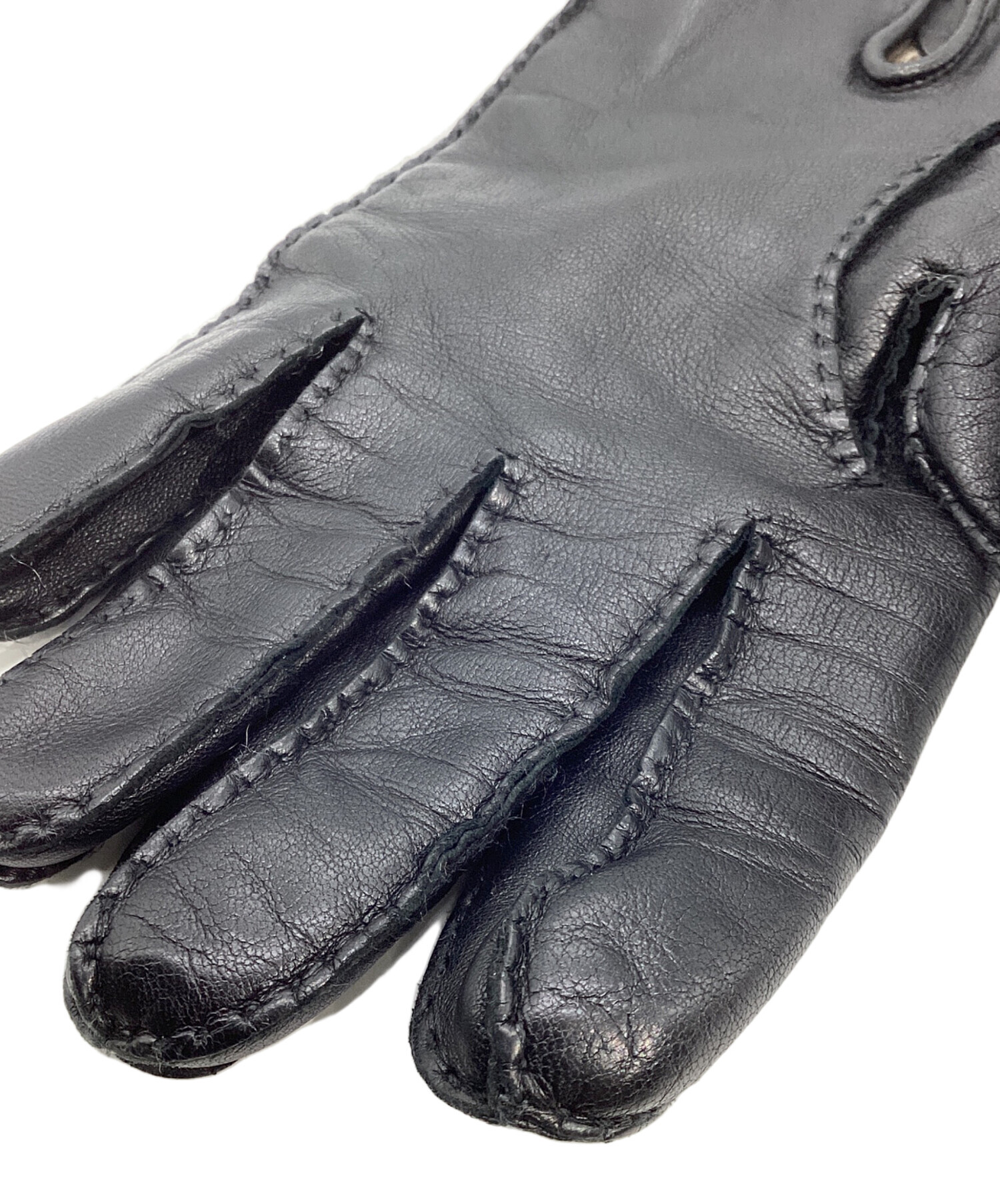 ☆美品☆ デンツ　DENTS レザーグローブ　ブラック　7 1/2 デンツ / DENTS / グローブ / 手袋 / JPN SPL / イングランド製