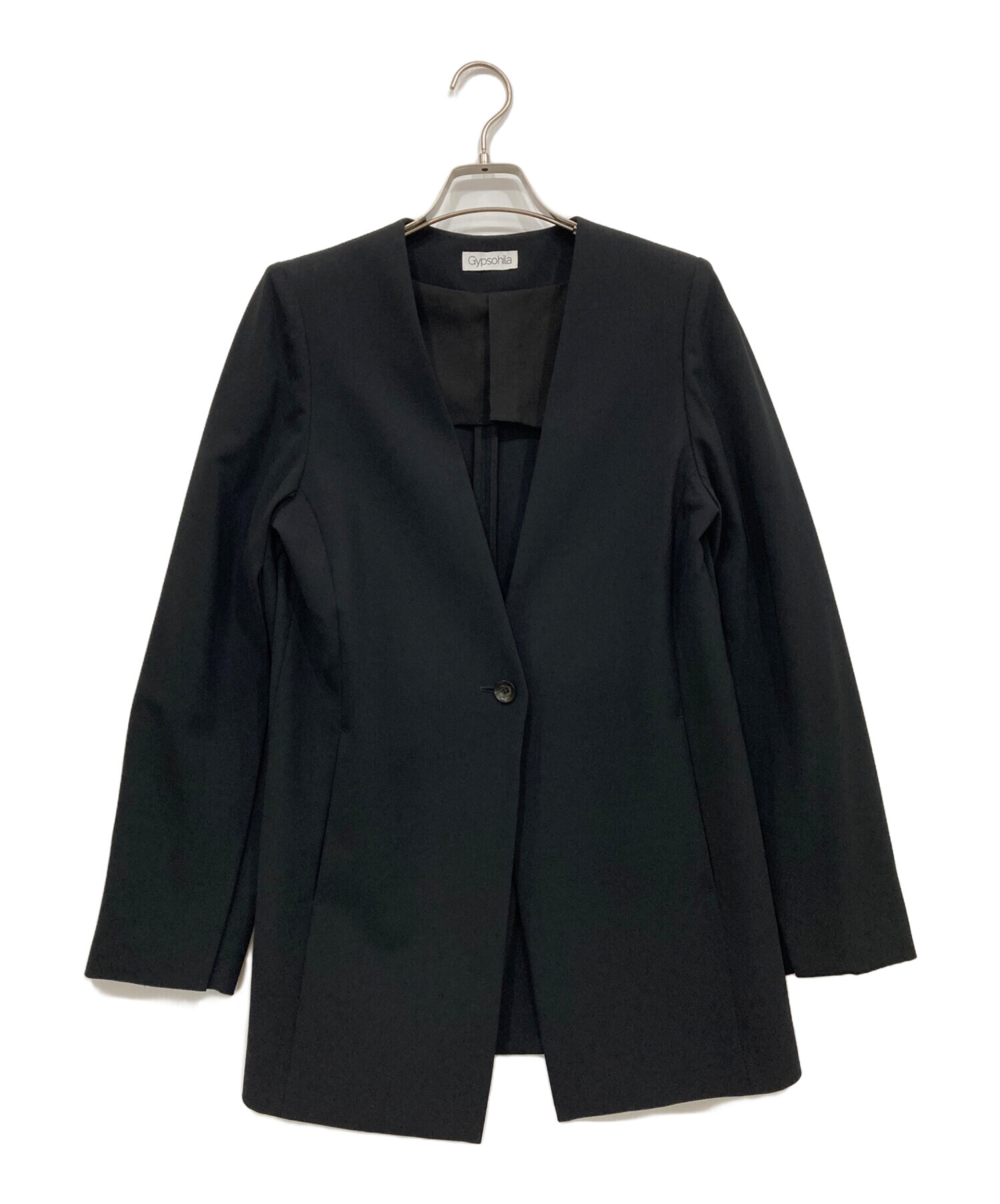 中古・古着通販】Gypsohila (ジプソフィア) Tailor Cardigan ブラック