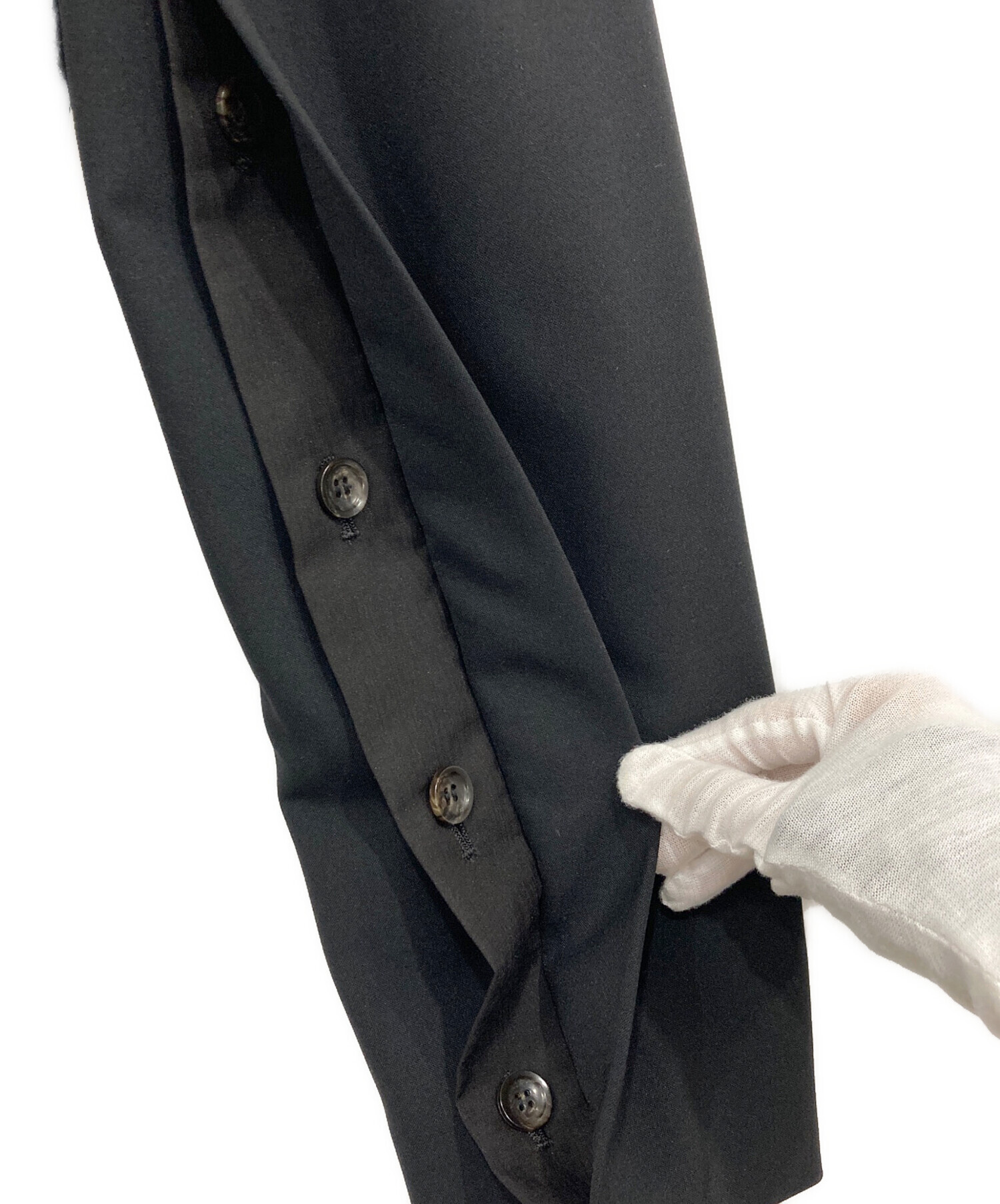 中古・古着通販】Gypsohila (ジプソフィア) Tailor Cardigan ブラック