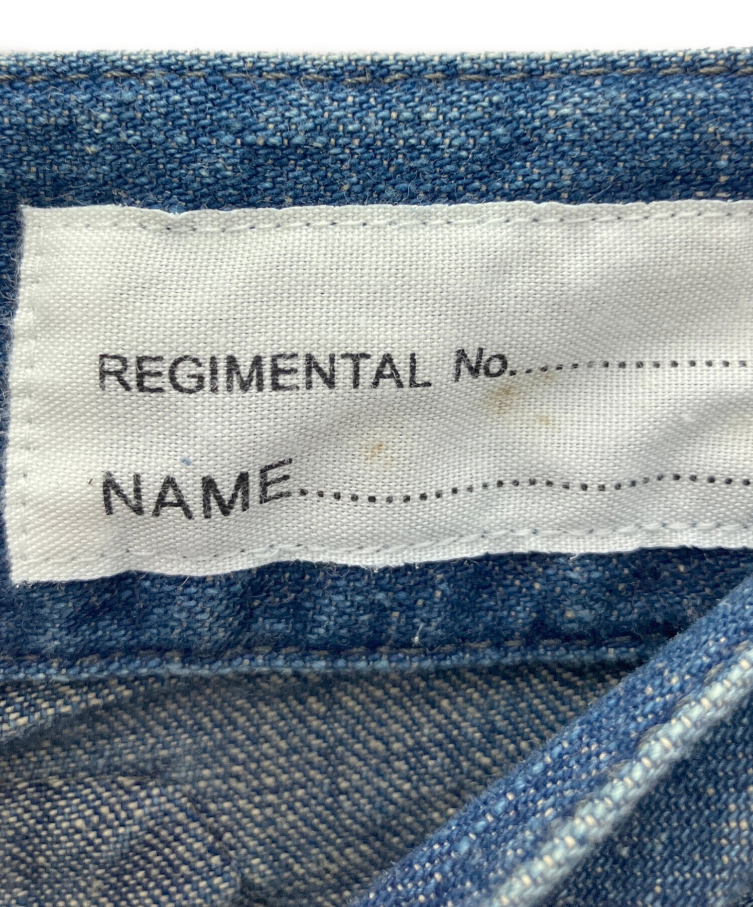 中古・古着通販】chimala (チマラ) セルビッチ デニム ワークパンツ