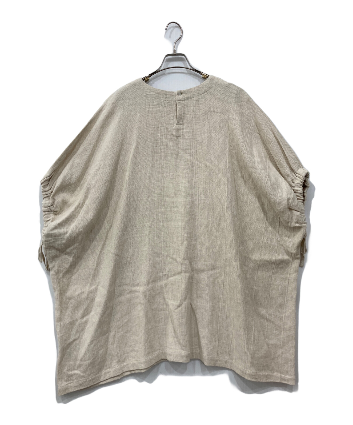 中古・古着通販】かぐれ (カグレ) ギャザースリーブチュニック