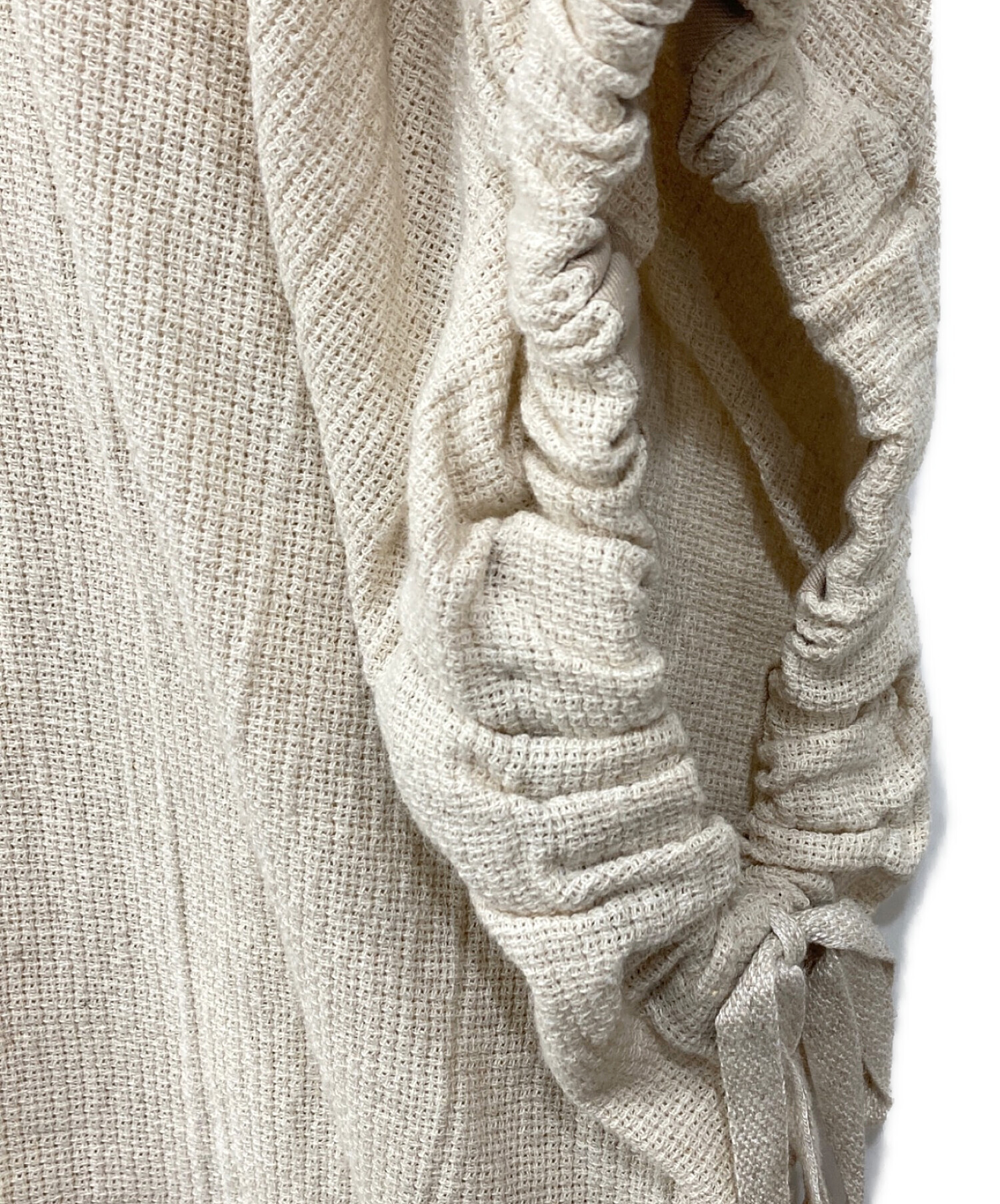 中古・古着通販】かぐれ (カグレ) ギャザースリーブチュニック