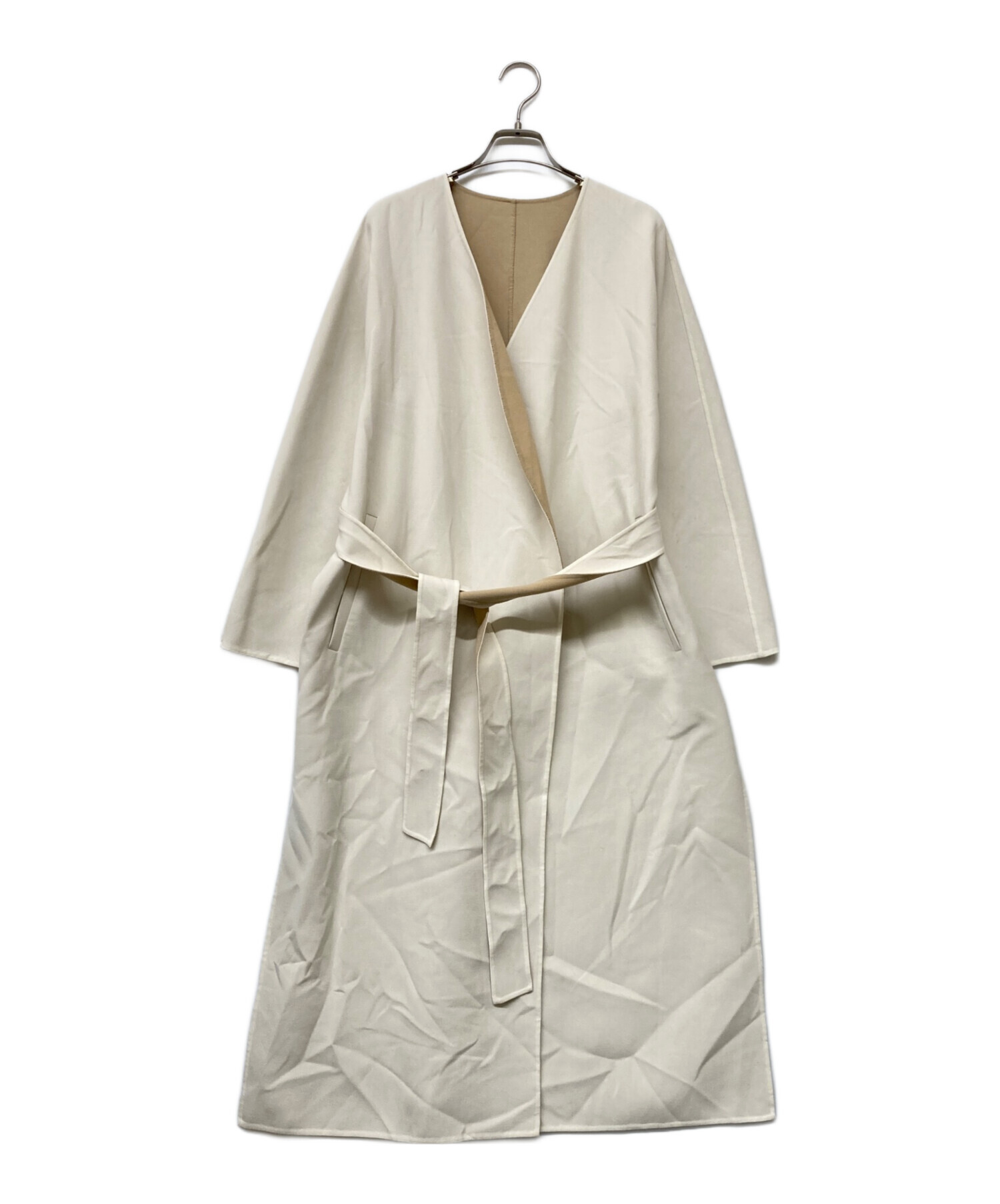 中古・古着通販】ANAYI (アナイ) カラーリバーノーカラーコート