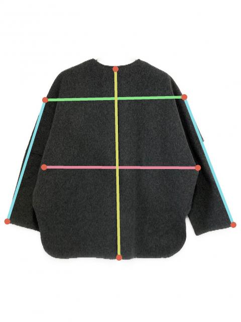 中古・古着通販】IORE (イオレ) ポンチョコート グレー サイズ:FREE