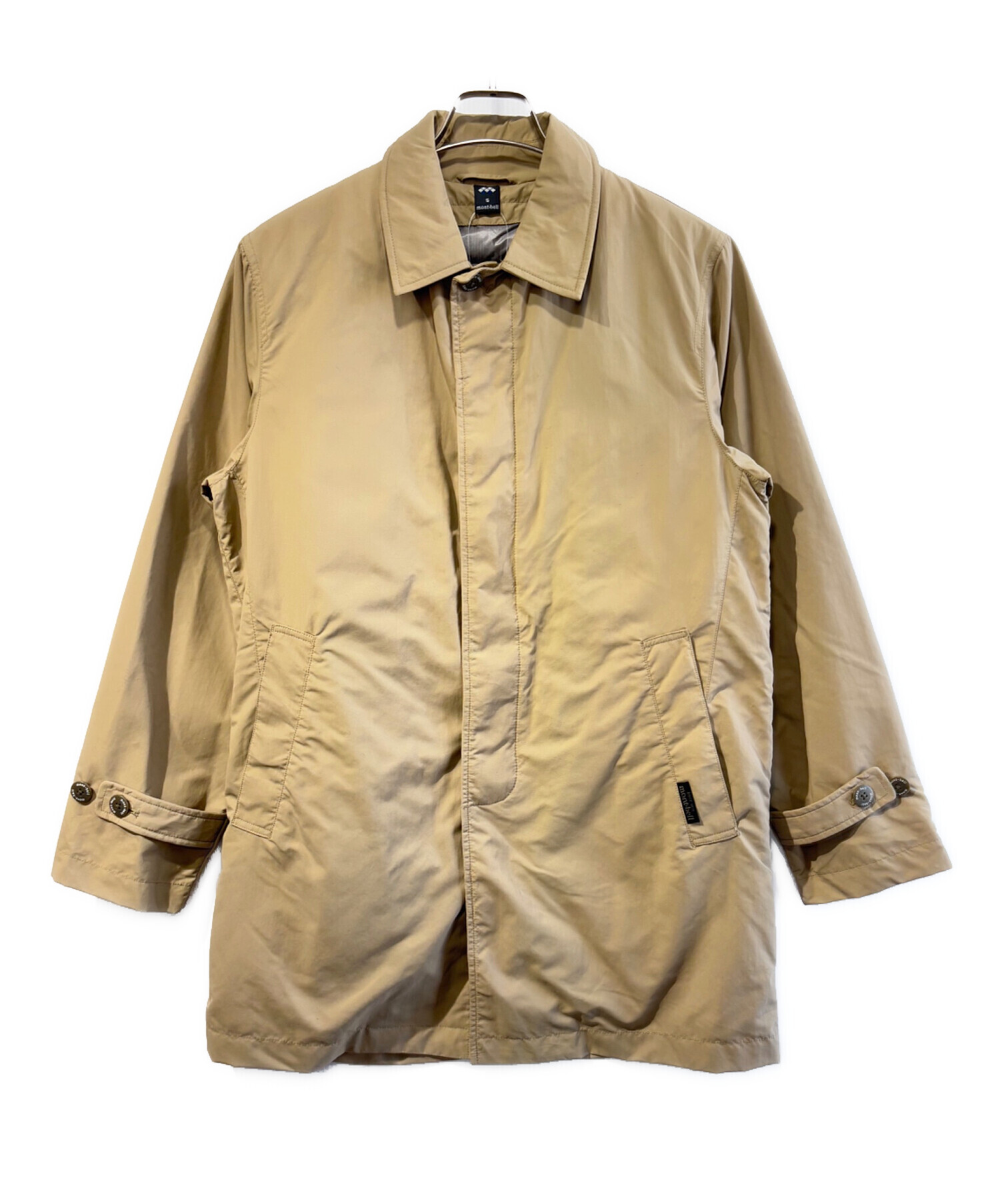 モンベルmont-bell ダウンライナーコート M ベージュ 中古・古着通販】mont-bell (モンベル) ダウンライナーコート ベージュ