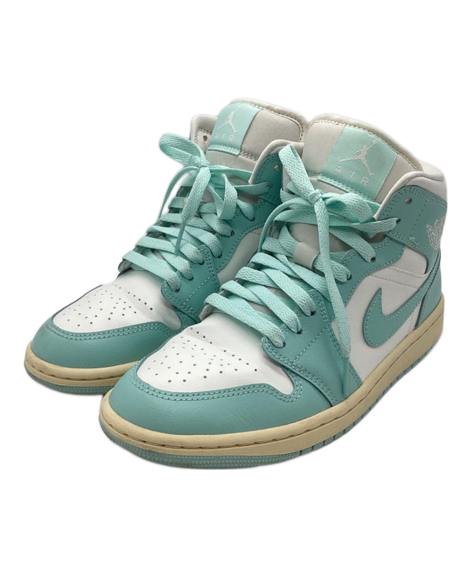 新品未使用品Air Jordan ミッドカット シューズ ミントグリーン 中古・古着通販】NIKE (ナイキ) Nike Women's Air Jordan 1 Mid 
