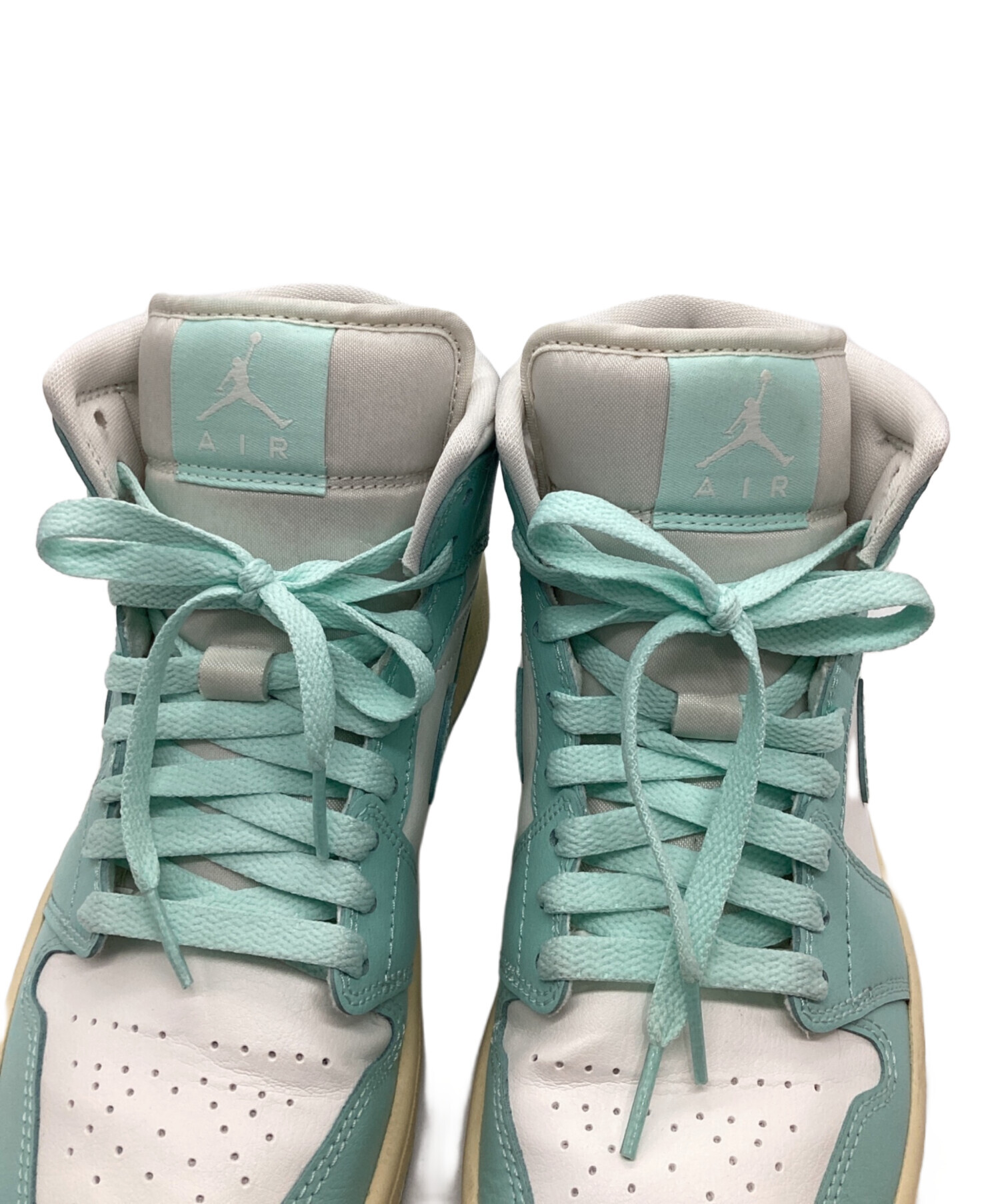 新品未使用品Air Jordan ミッドカット シューズ ミントグリーン 中古・古着通販】NIKE (ナイキ) Nike Women's Air Jordan 1 Mid 