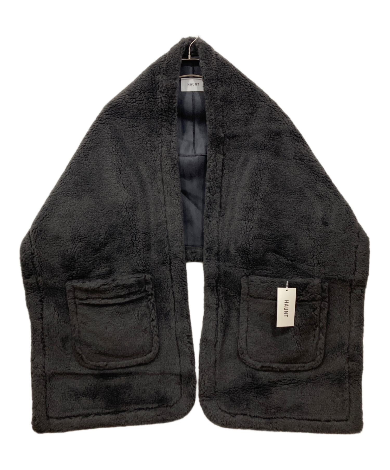 中古・古着通販】haunt (ハウント) BOA STOLE グレー サイズ:Free
