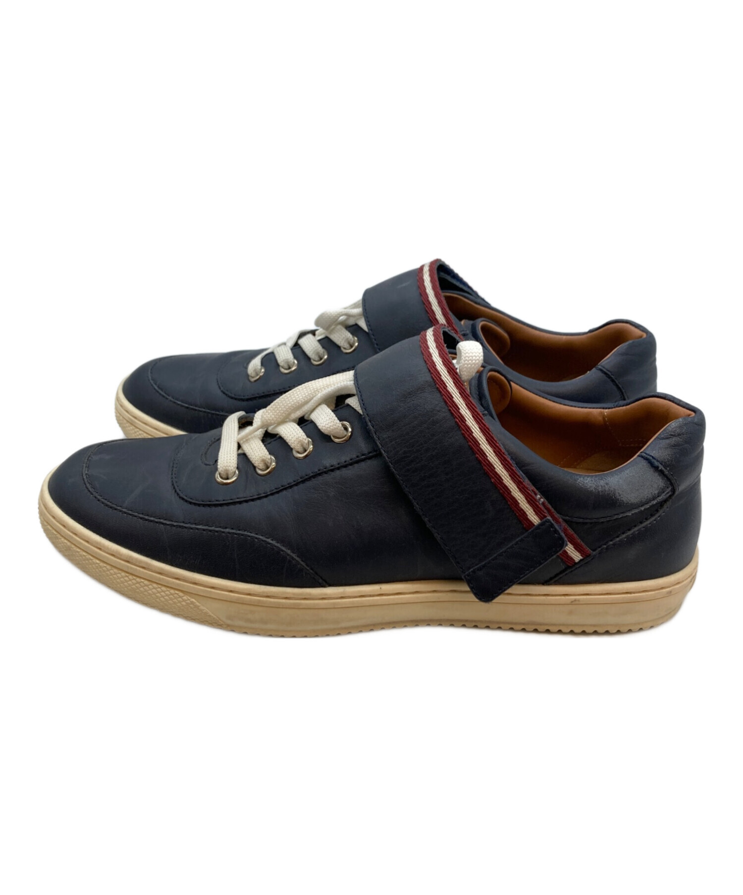 中古・古着通販】BALLY (バリー) スニーカー ネイビー サイズ:SIZE 7 1 
