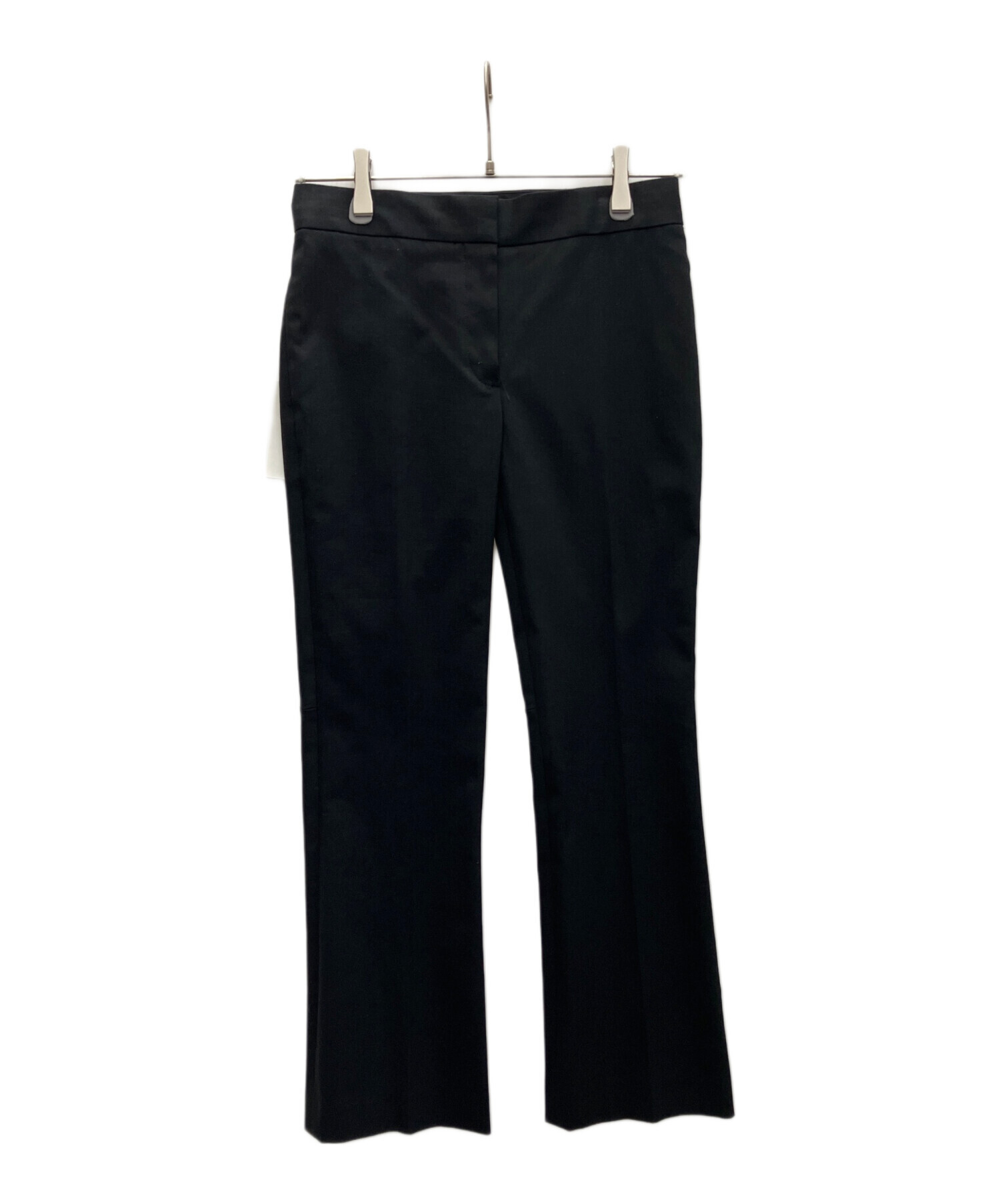 中古・古着通販】theory (セオリー) ストレッチパンツ ブラック サイズ