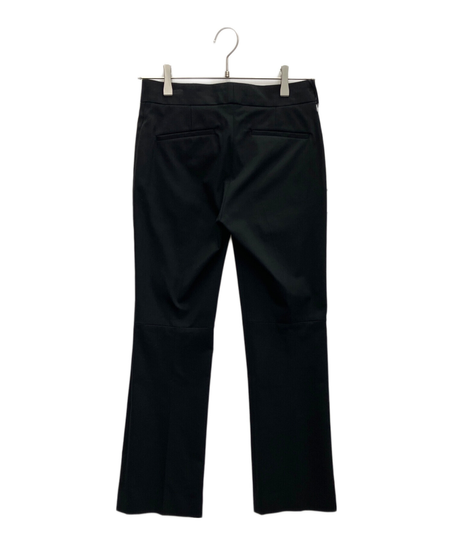 中古・古着通販】theory (セオリー) ストレッチパンツ ブラック サイズ