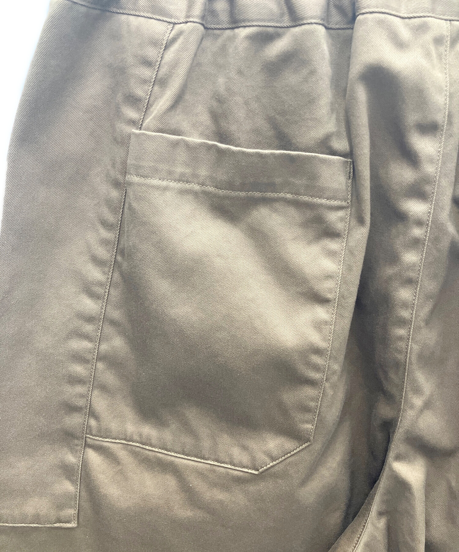 中古・古着通販】homspun (ホームスパン) 高密度ウエポンギャザー