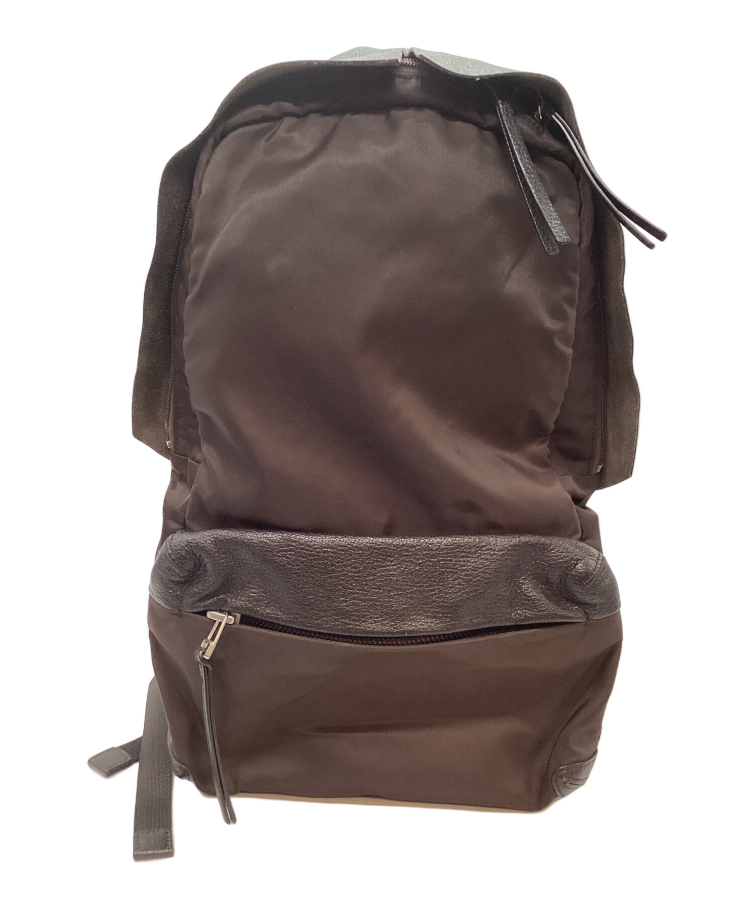 中古・古着通販】GALLERIANT (ガレリアント) レザーリュック ブラウン 