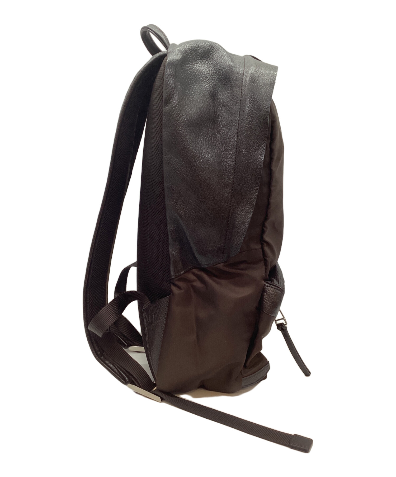 中古・古着通販】GALLERIANT (ガレリアント) レザーリュック ブラウン 