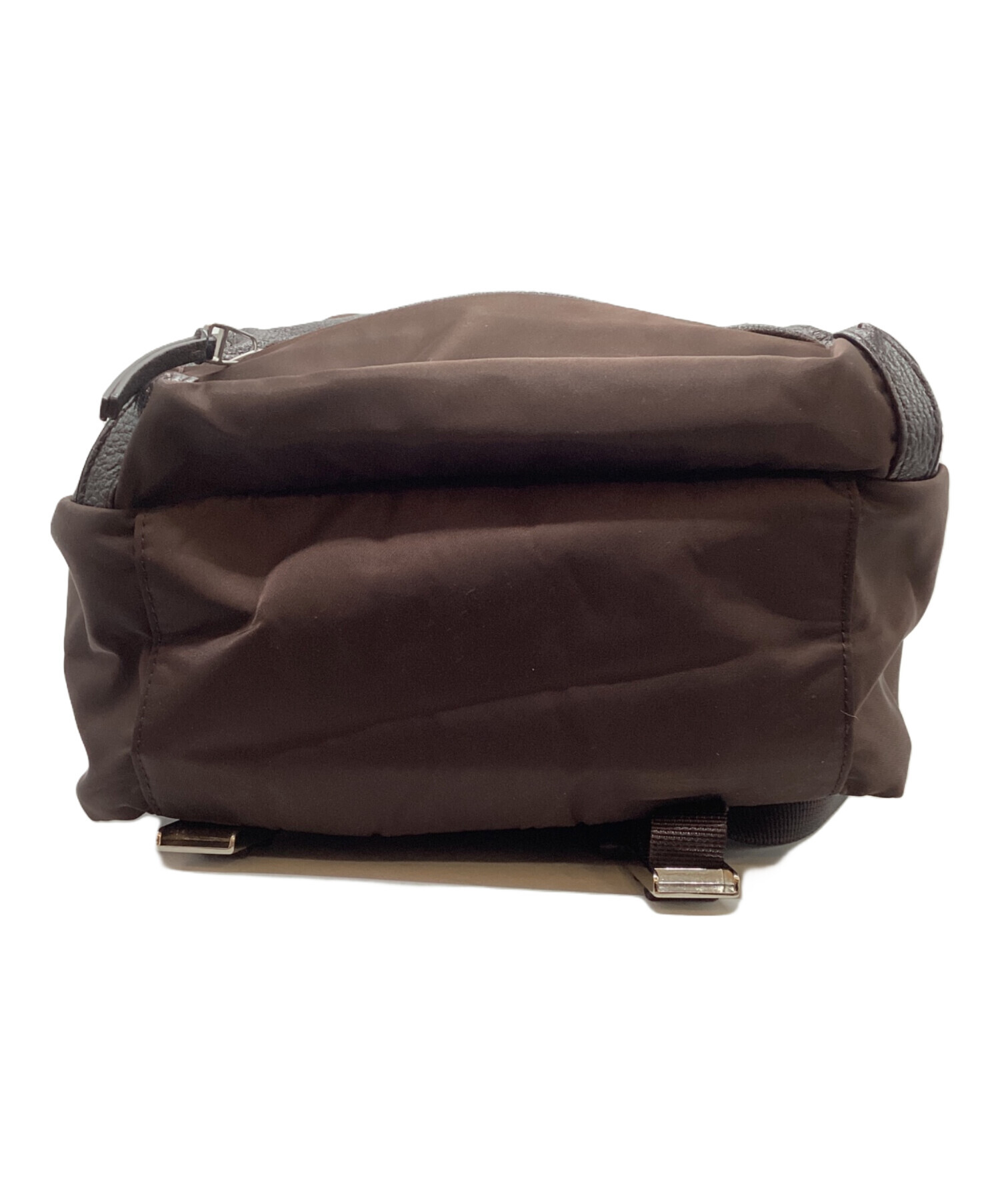 中古・古着通販】GALLERIANT (ガレリアント) レザーリュック ブラウン 