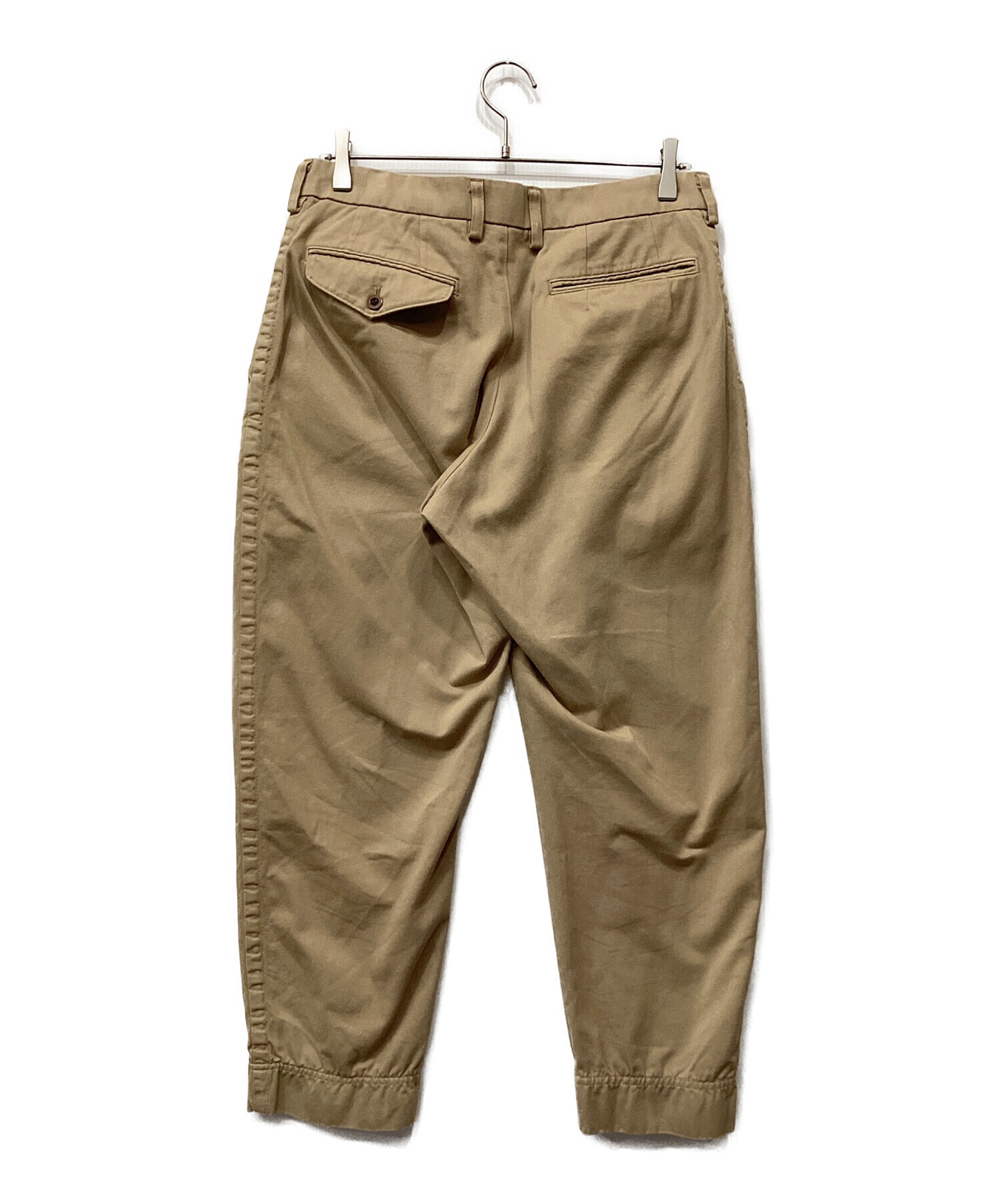 kolor beacon/ベージュ /パンツ /サイズ3/ 中古・古着通販】kolor/BEACON (カラービーコン) 製品染めパッカリング