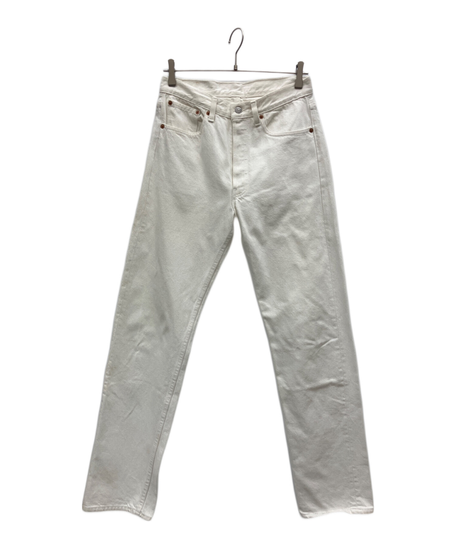 Levi's 501 イギリス製W32L34 生成りホワイト デニムパンツ| ヤマダ