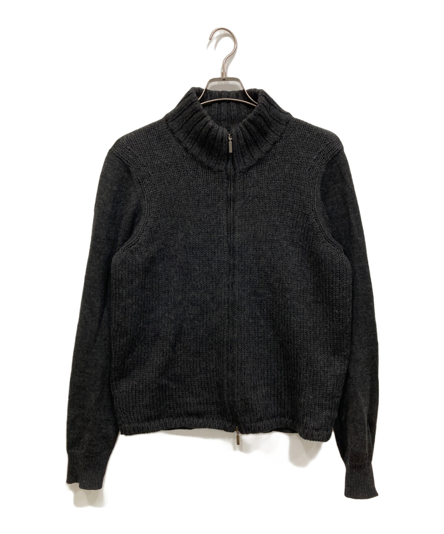 美品】クルチアーニ ニット Vネック カシミヤ グレー 44 Cruciani 専用 