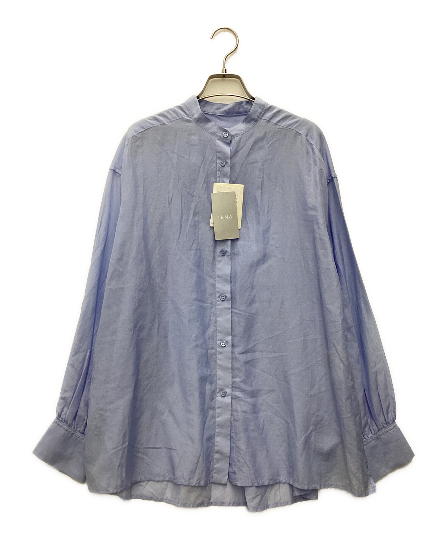 中古・古着通販】IENA (イエナ) コットンシルクバックギャザーシャツ 