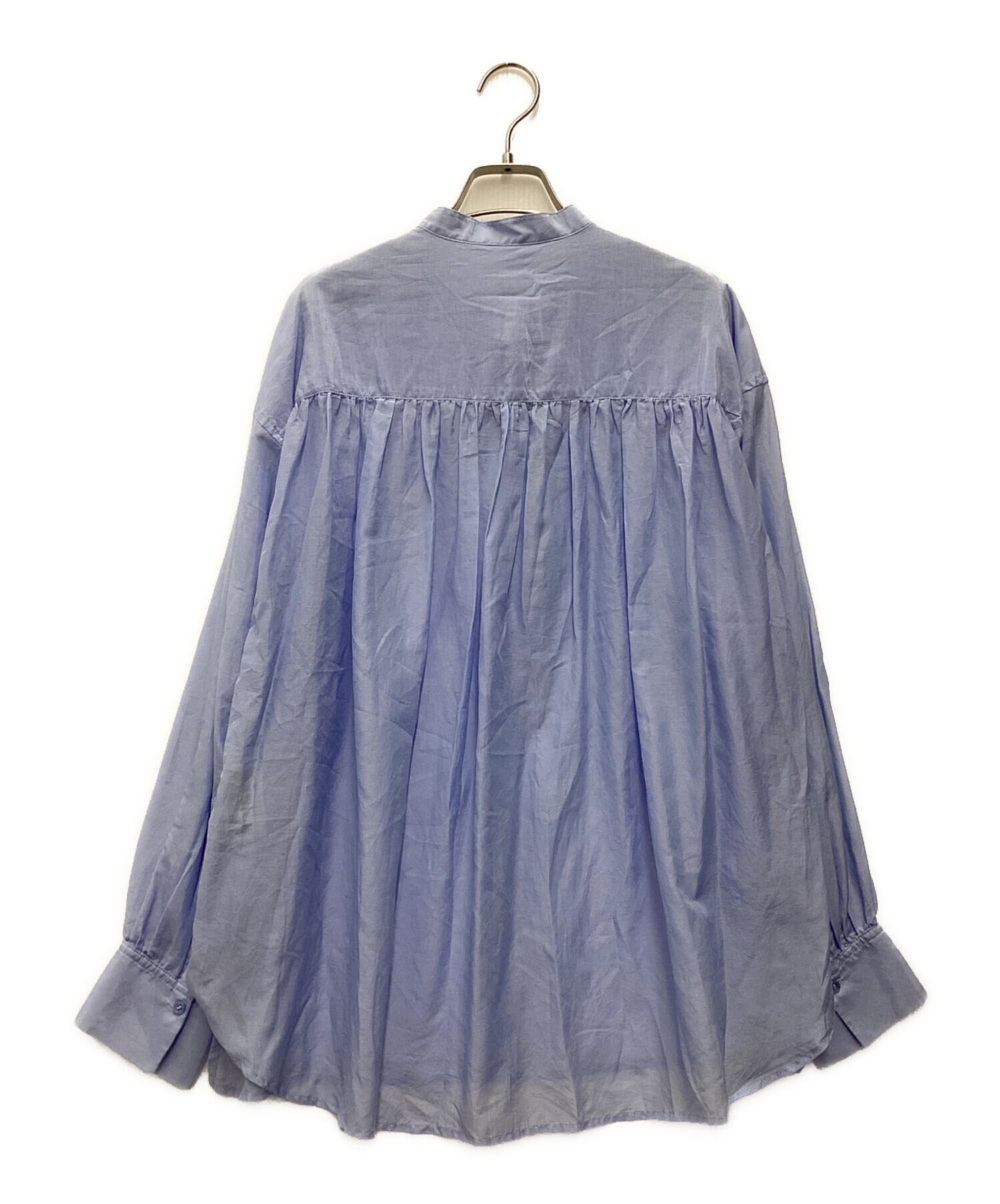 中古・古着通販】IENA (イエナ) コットンシルクバックギャザーシャツ 
