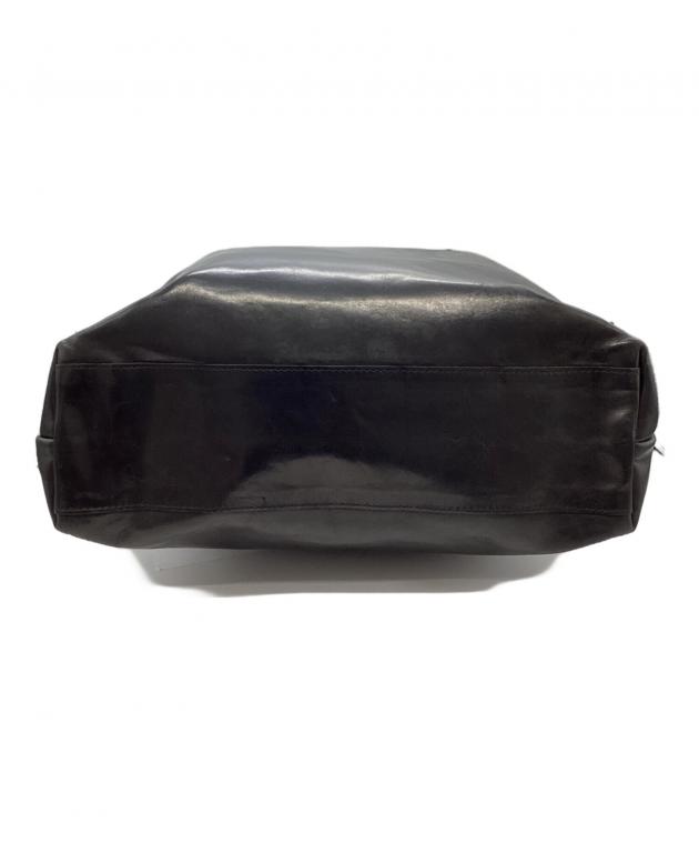 GANZO ガンゾ レザートート ブラック OIL GLOVE（オイルグローブ） トートバッグ｜最高級のメンズ革製品・革