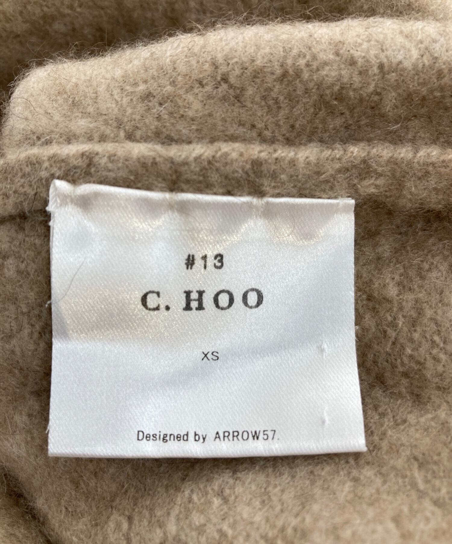 ARROW57 田中さんのセーター C.HOO カシミヤ ニット　パーカー 田中さんのフーディ｜CASHIMERE by ARROW57. | LEE