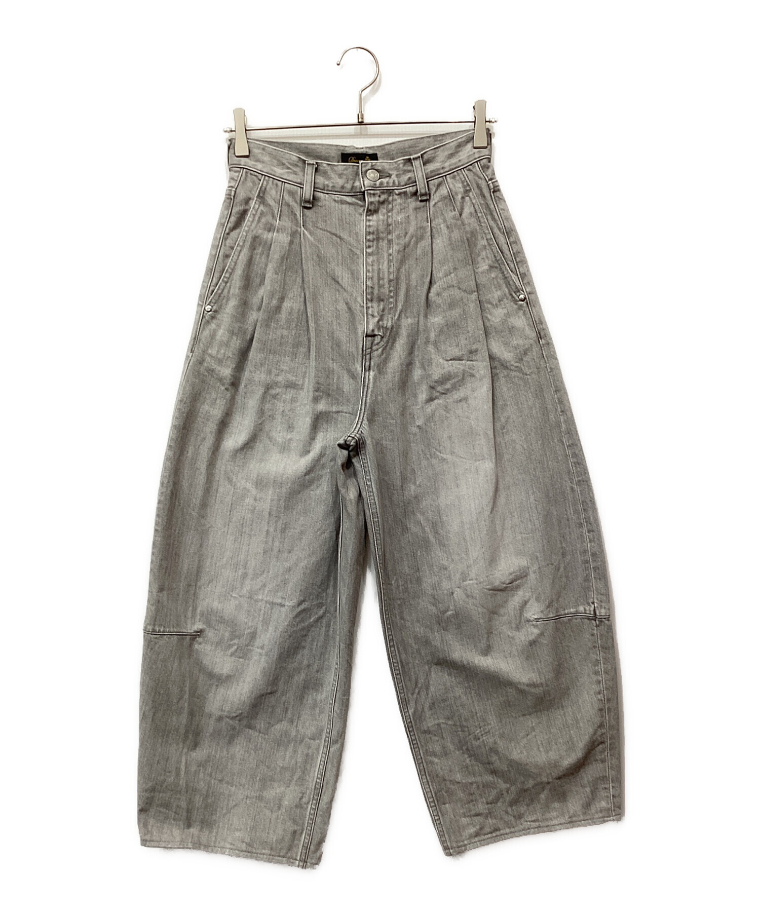 中古・古着通販】DRAWER (ドゥロワー) WINTER1 ブラックデニムタック