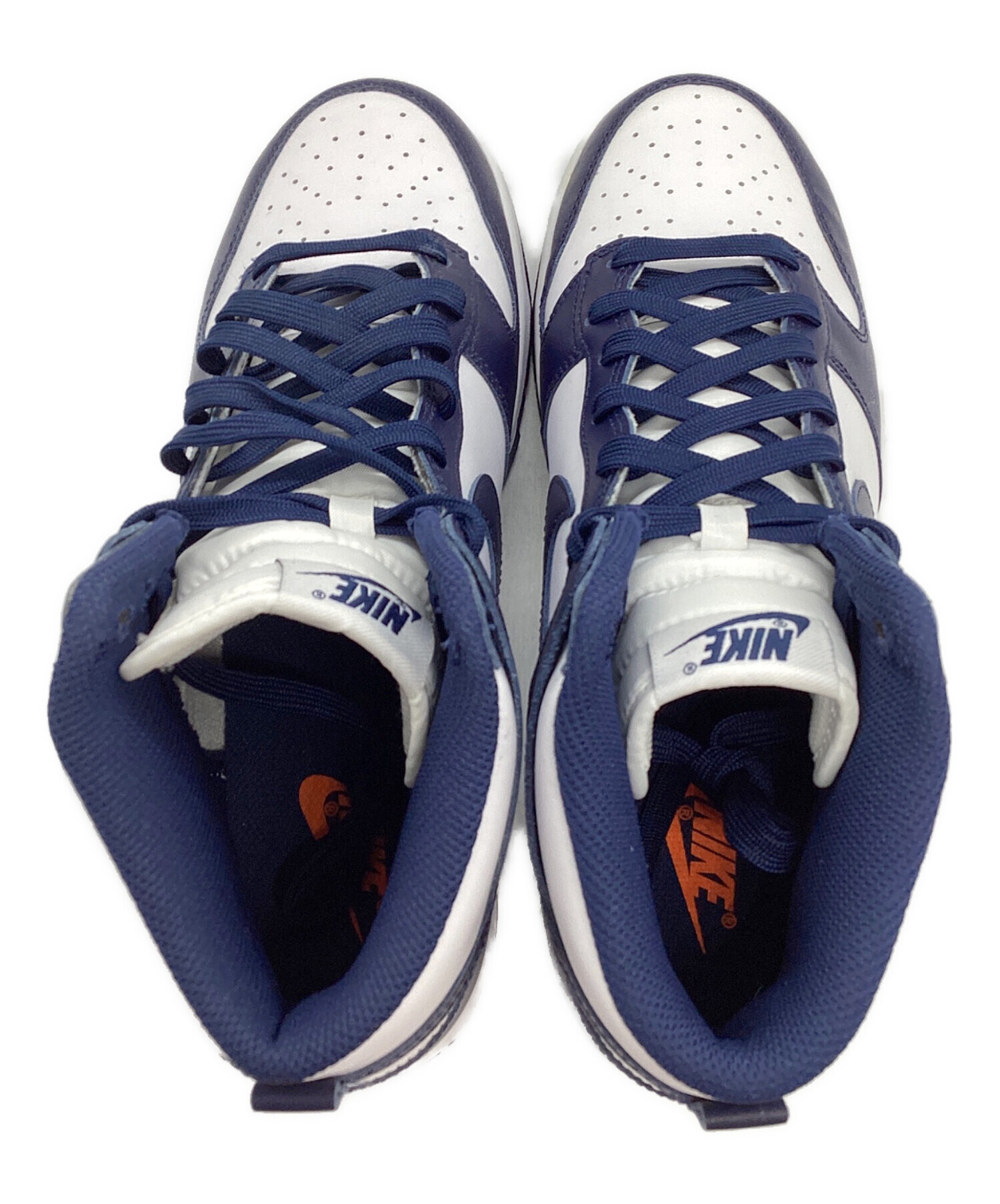 NIKE DUNK HIGH EMB Callege Navy 27.5㎝ 中古 中古・古着通販】NIKE (ナイキ) ダンク HIGH Championship Navy