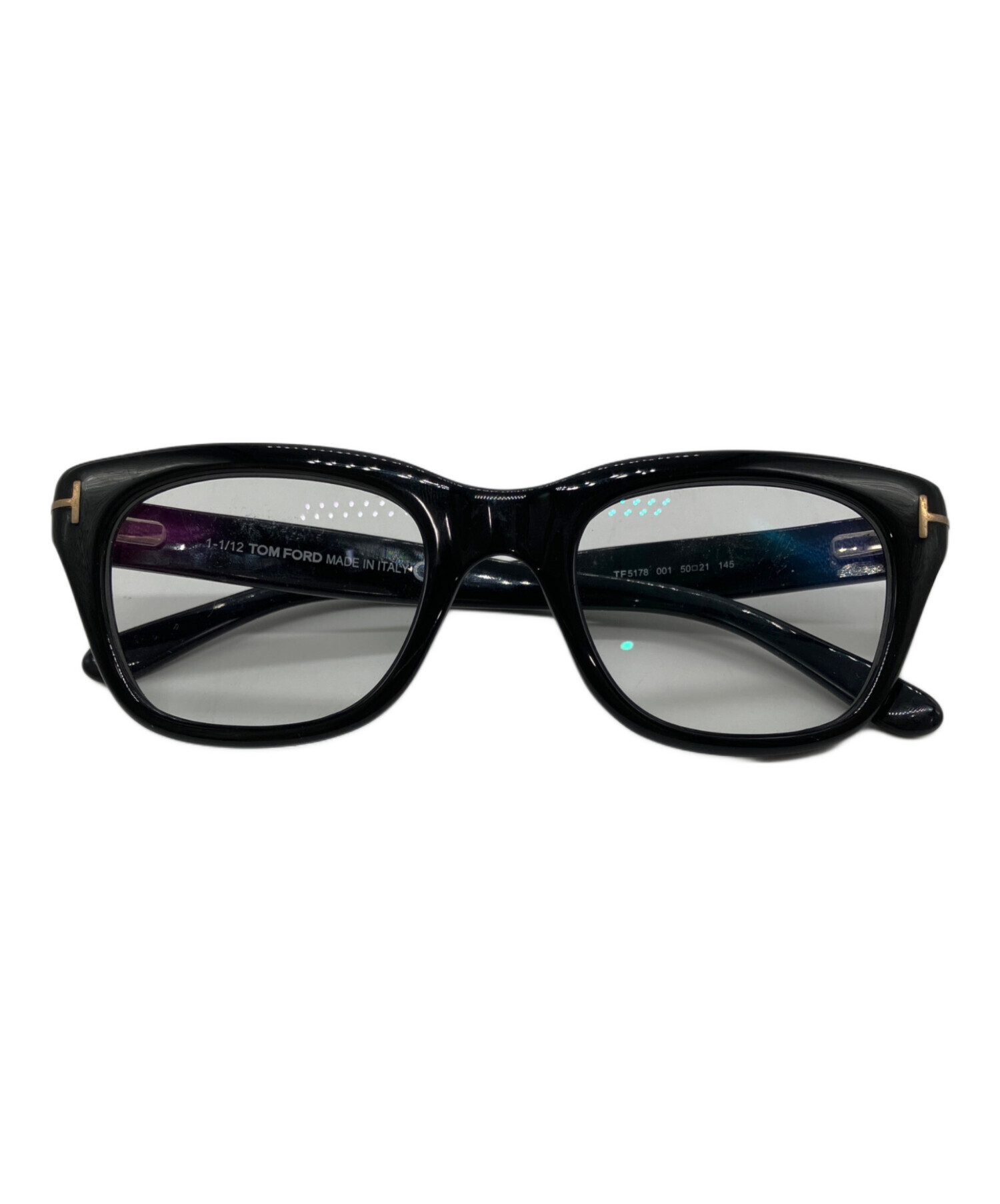中古・古着通販TOM FORD (トムフォード) 眼鏡 ブラック｜ブランド