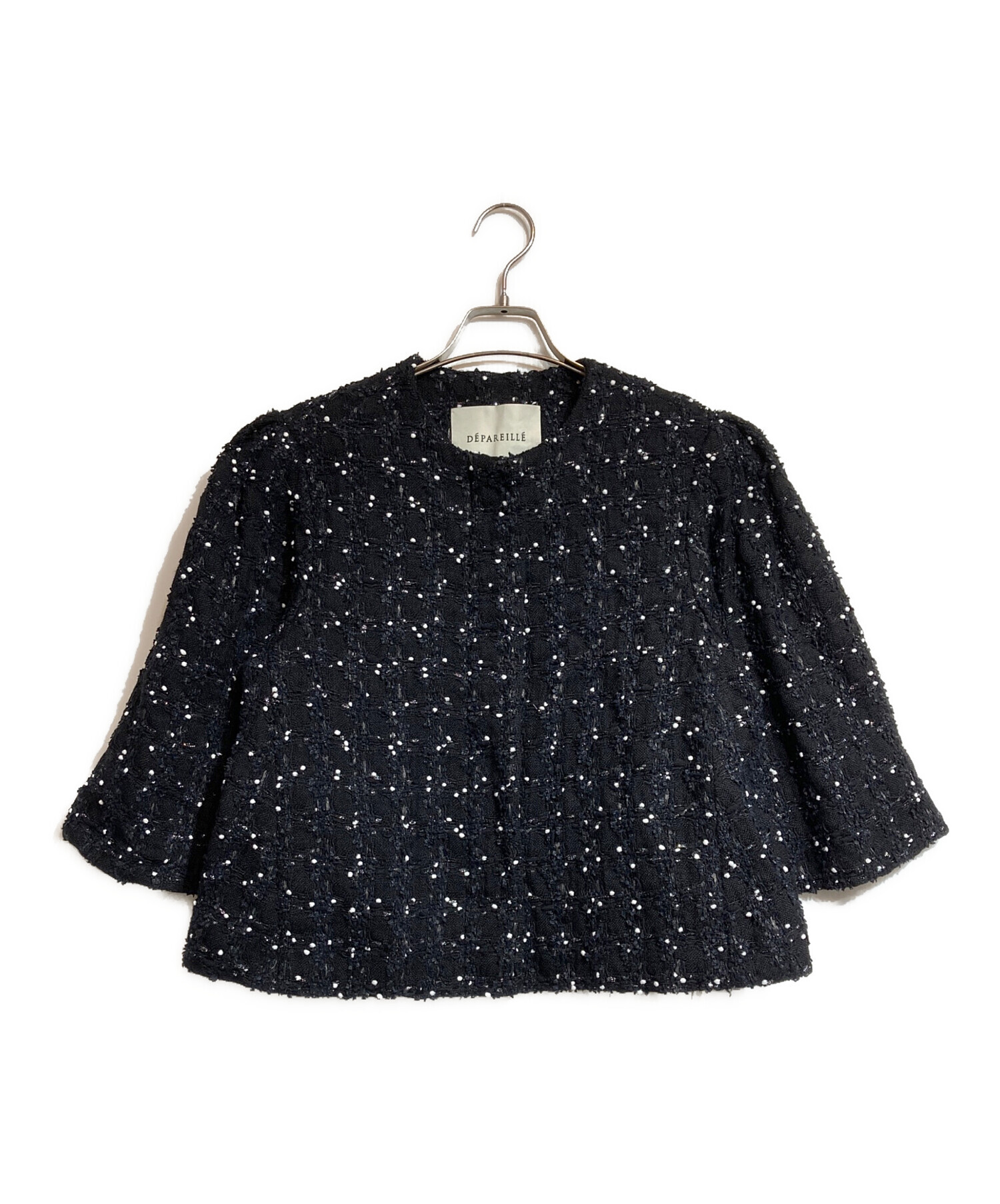 中古・古着通販】DEPAREILLE (デパリエ) ツイードチェックフレア