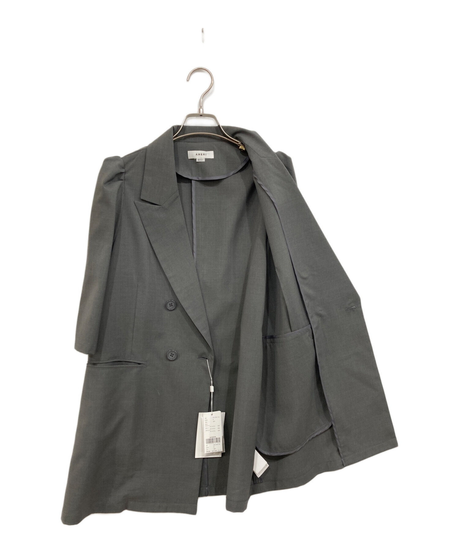 中古・古着通販】Ameri (アメリ) PUFF HALF SLEEVE JACKET WITH SKIRT
