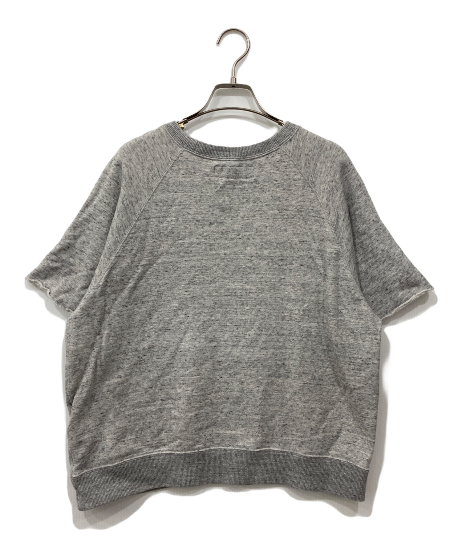 MADISON BLUE マディソンブルー スウェット S グレー 【古着】【中古】【送料無料】 中古・古着通販】MADISON BLUE (マディソンブルー) HELLO SWEAT S／S
