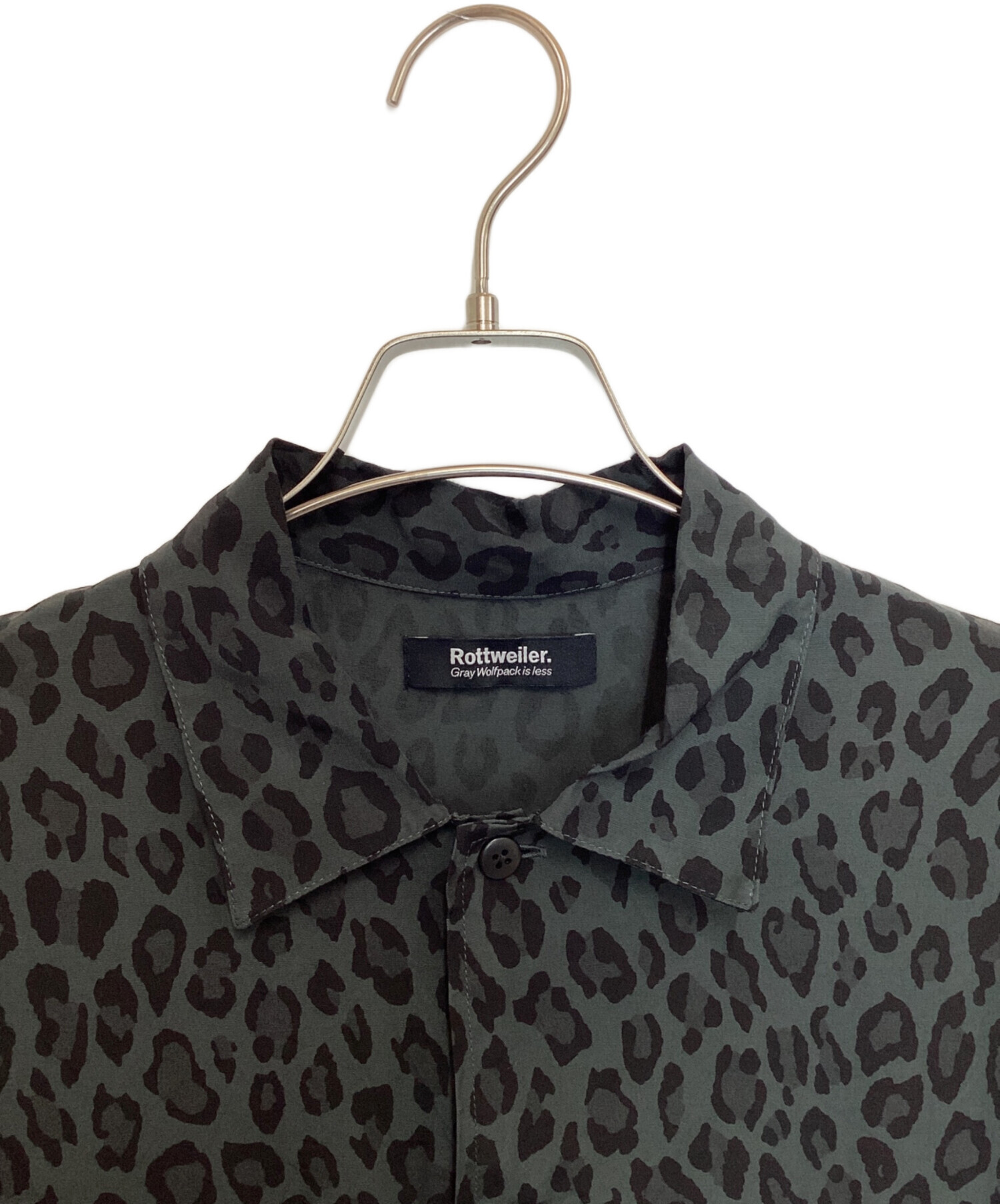 中古・古着通販】ROTTWEILER (ロットワイラー) R9 LEOPARD L/S SHIRT