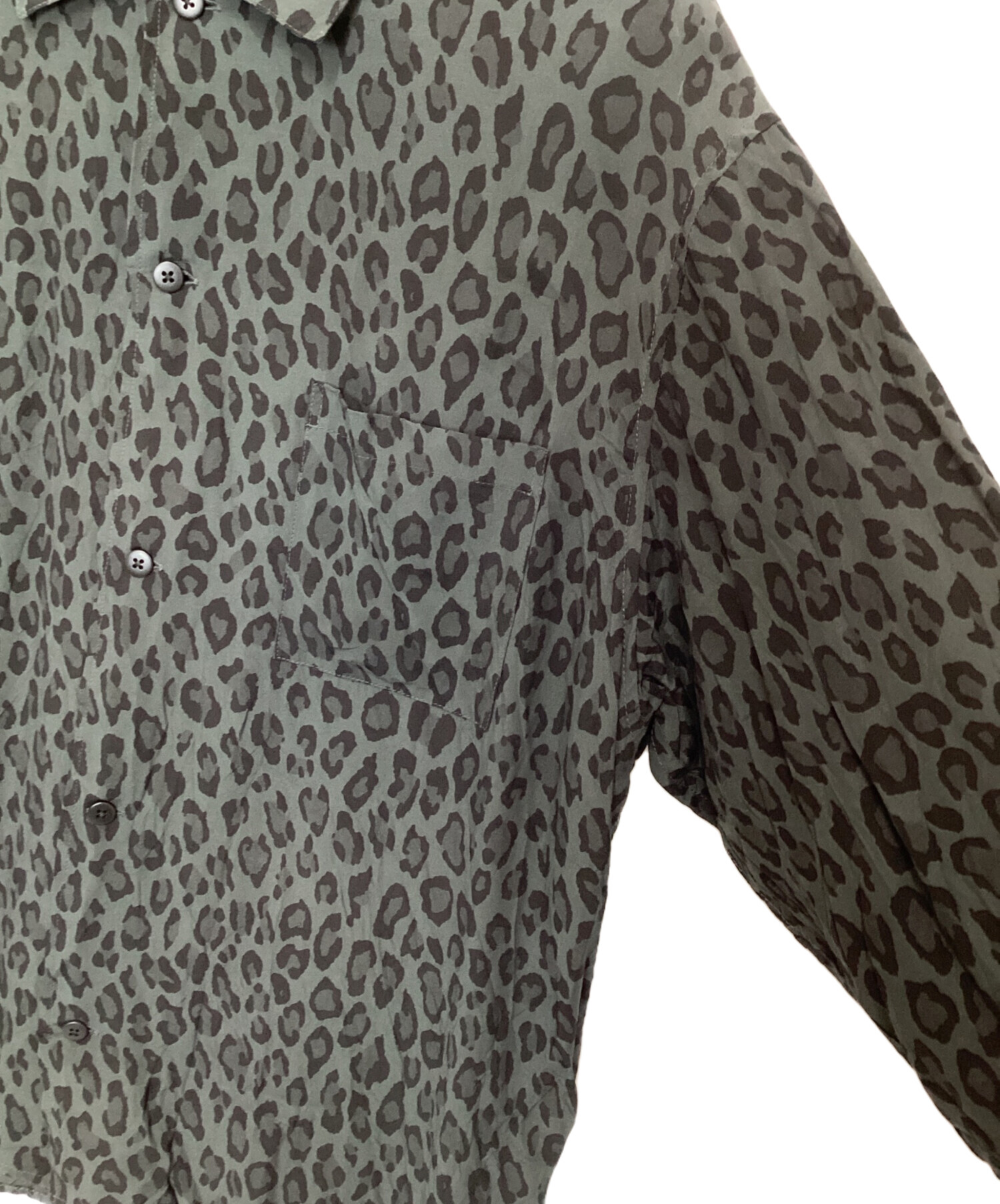 中古・古着通販】ROTTWEILER (ロットワイラー) R9 LEOPARD L/S SHIRT