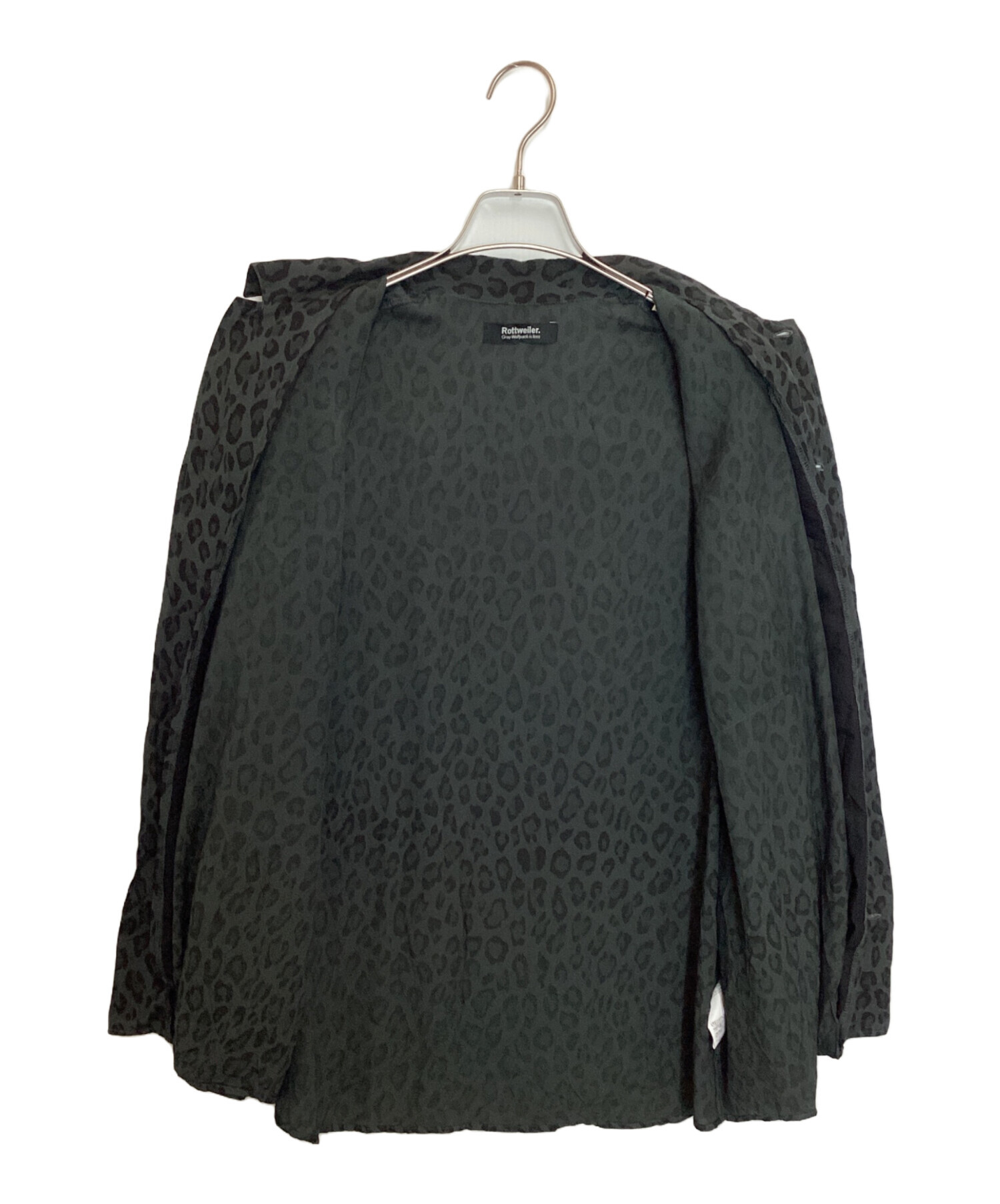 中古・古着通販】ROTTWEILER (ロットワイラー) R9 LEOPARD L/S SHIRT