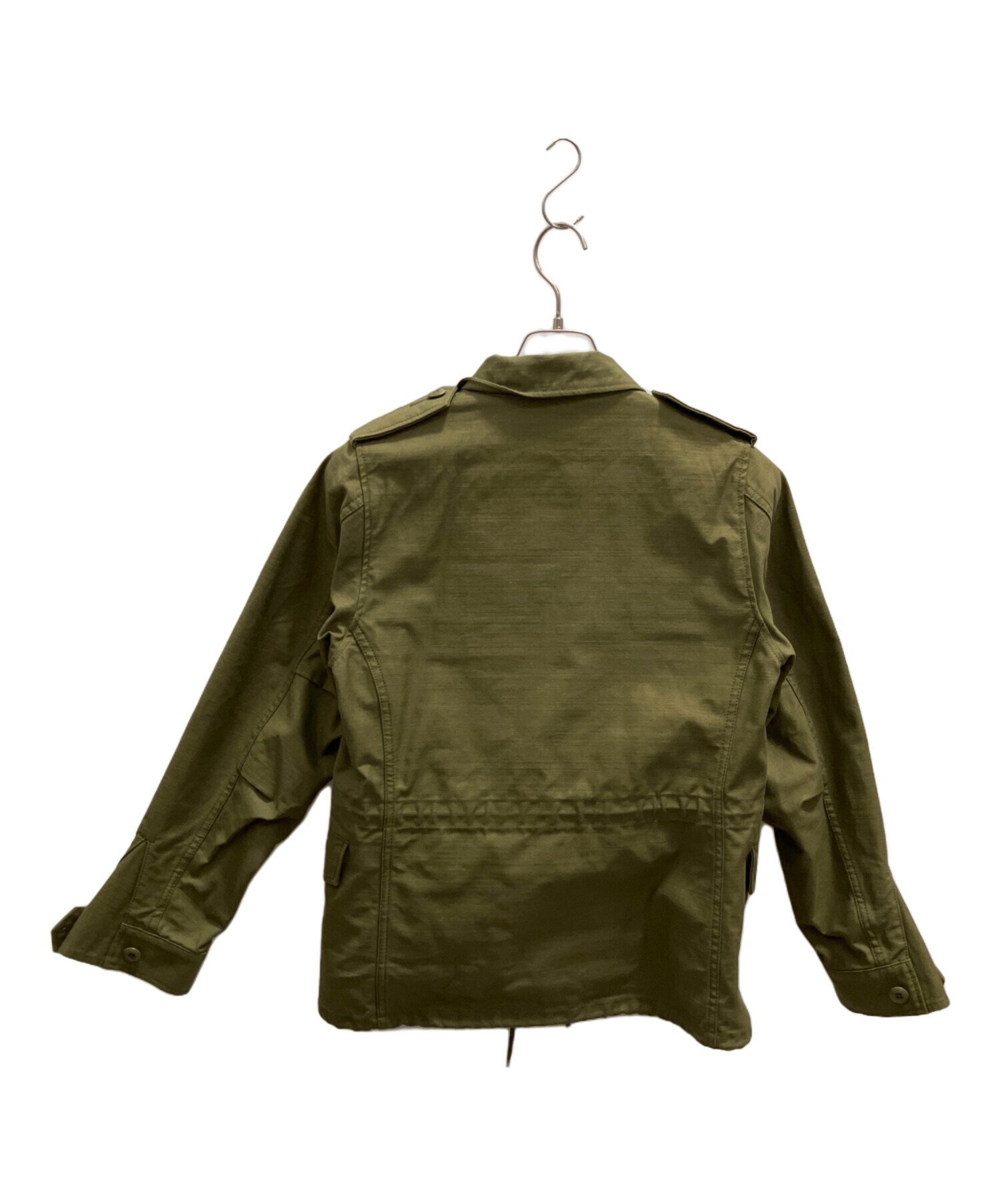 めり未使用HYKE ミリタリージャケット Mサイズ オリーブ男女兼用 中古・古着通販】HYKE (ハイク) FIELD JACKET オリーブ サイズ:М